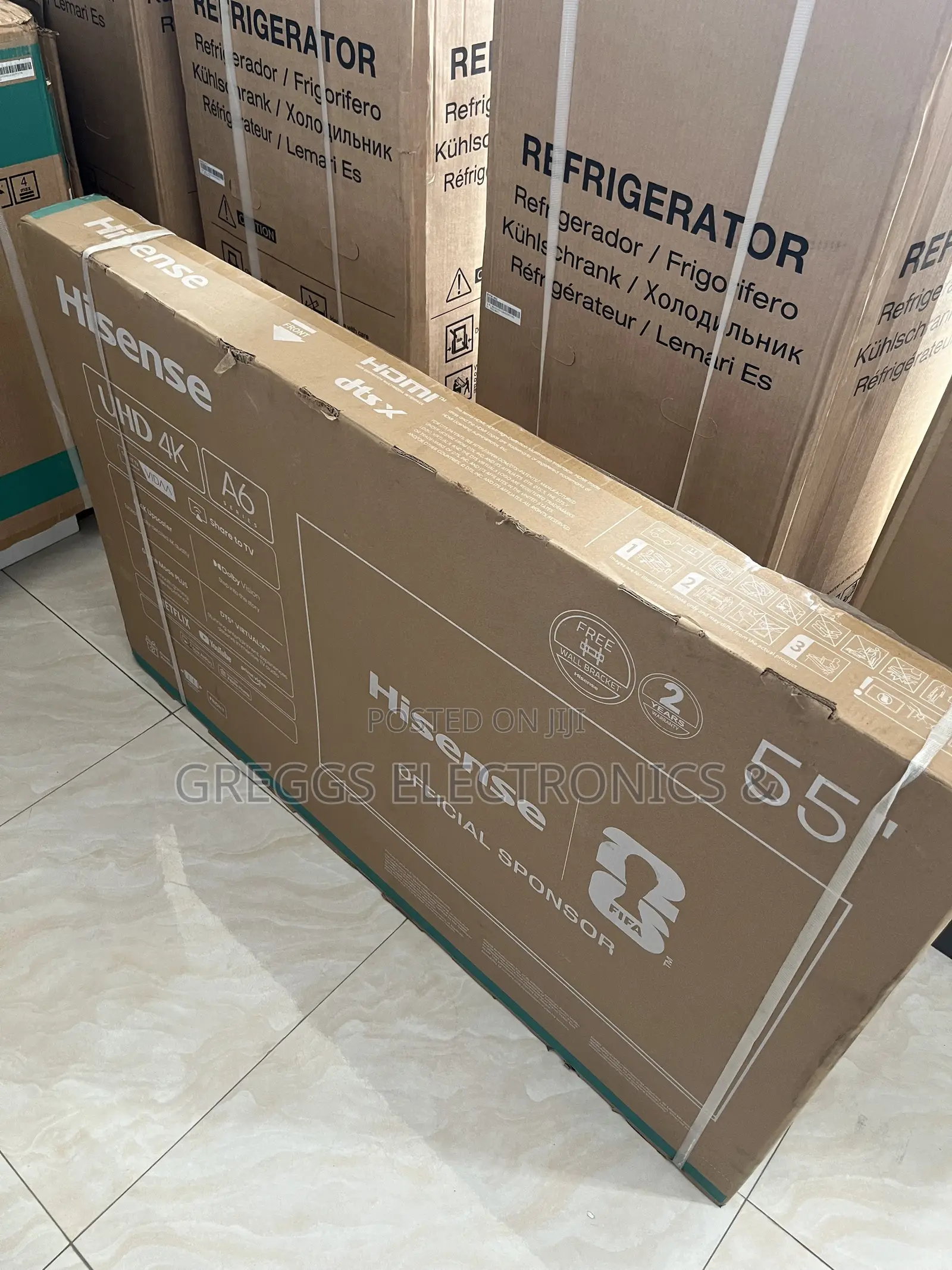 Hisense 55” UHD Smart TV A6Q