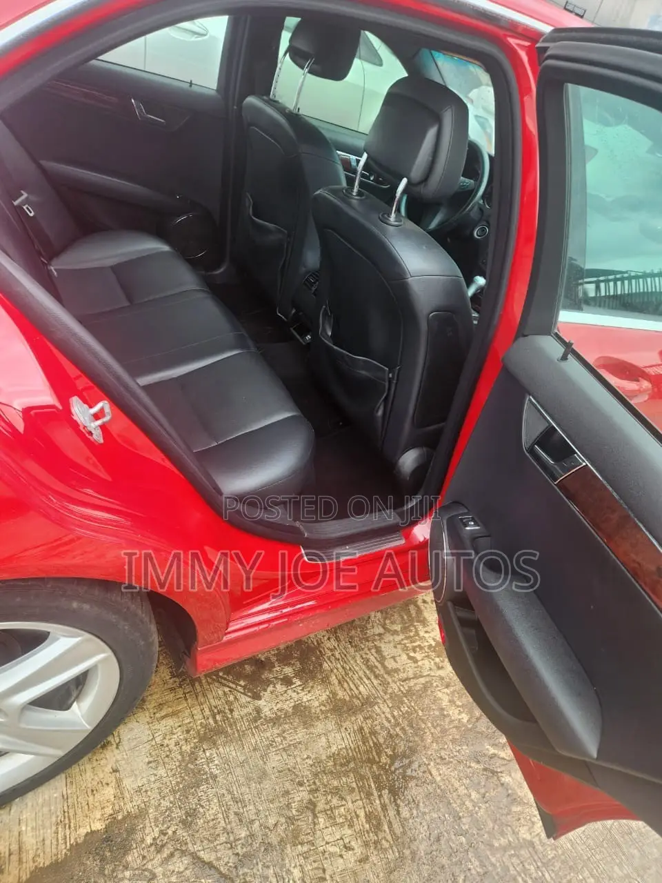 Mercedes-Benz C300 Sport 4Matic Sedan AWD (3.0L 6cyl 7A) 2010 Red