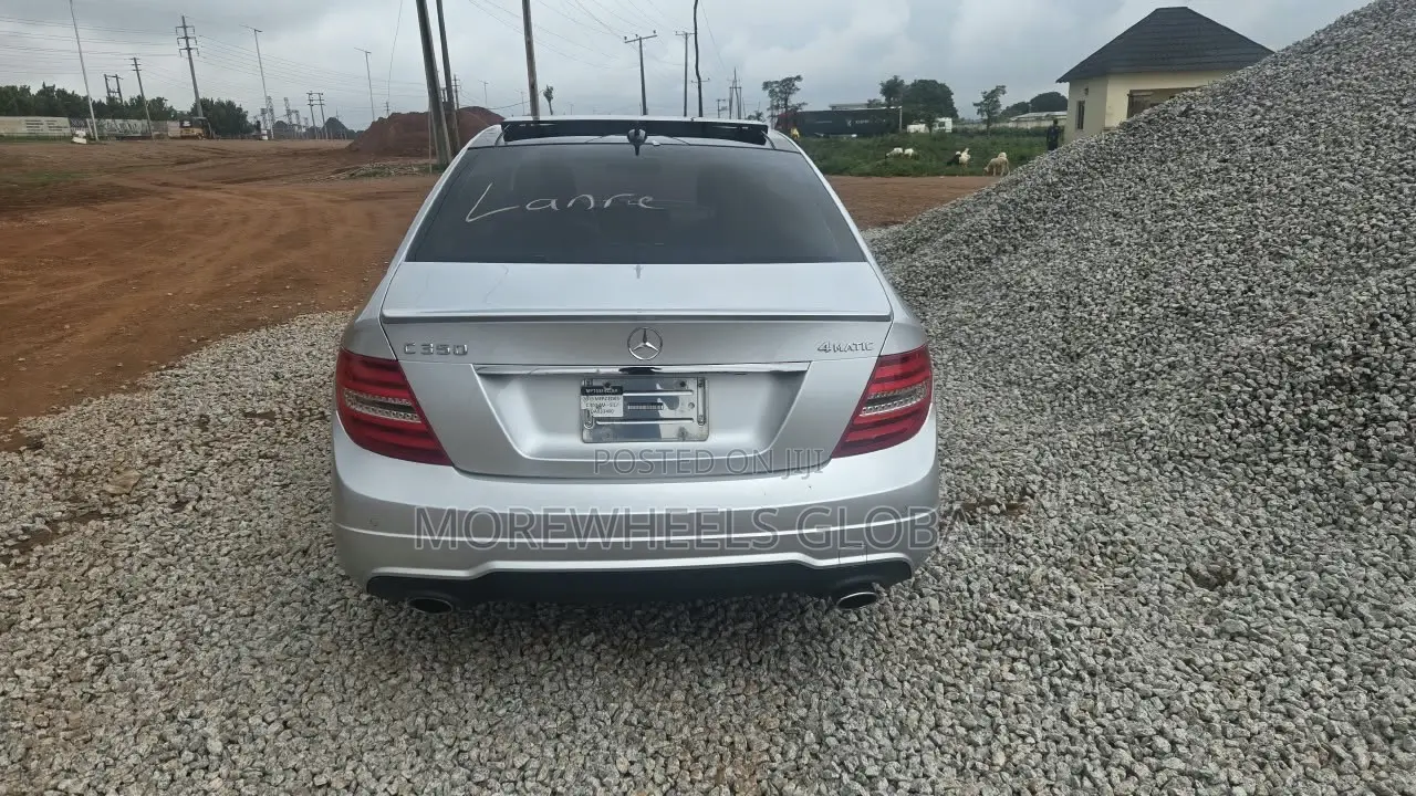Mercedes-Benz C300 Sport 4Matic Sedan AWD (3.5L 6cyl 7A) 2013 Silver