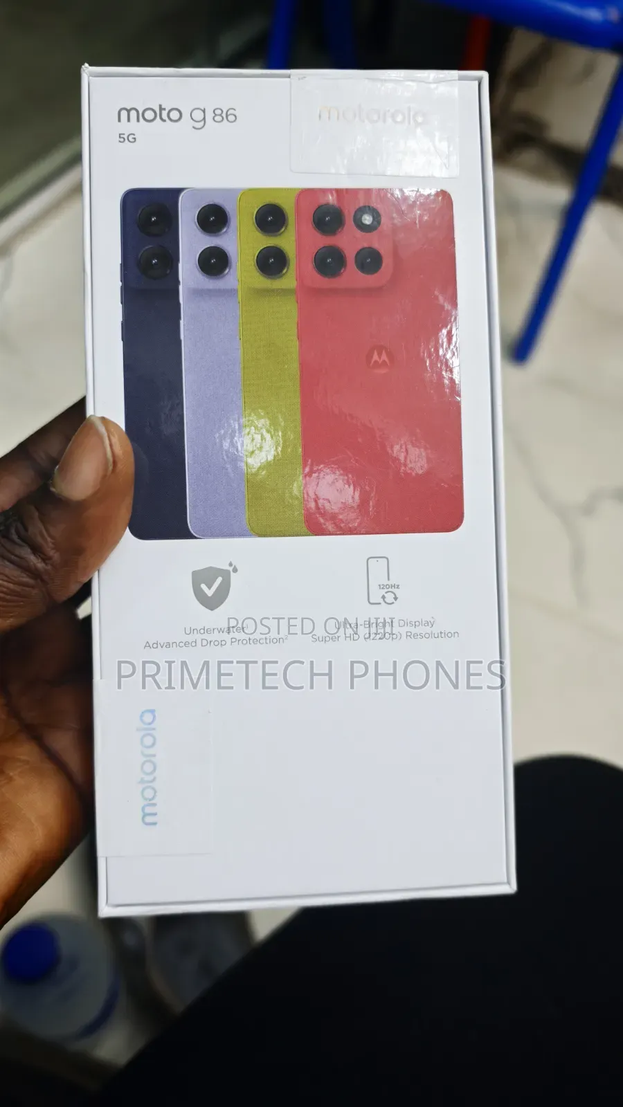 New Motorola Moto G86 5G 256 GB Blue