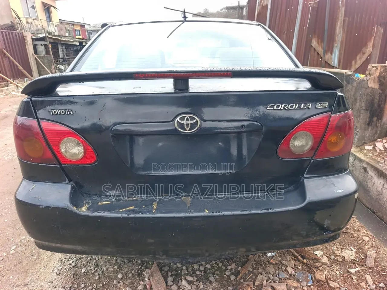 Toyota Corolla 2004 Black