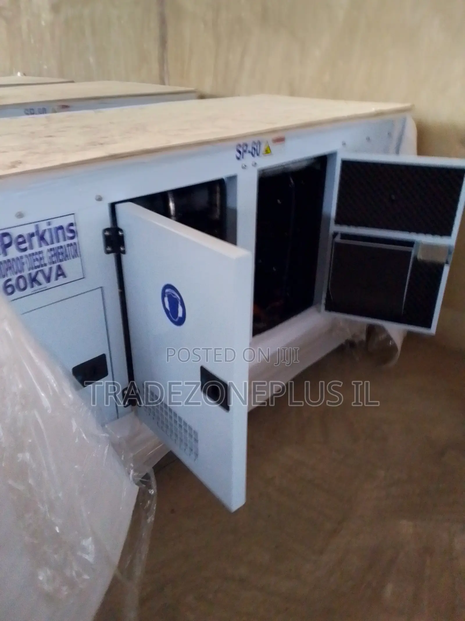 Perkins 60KVA Soundproof Backup Genset