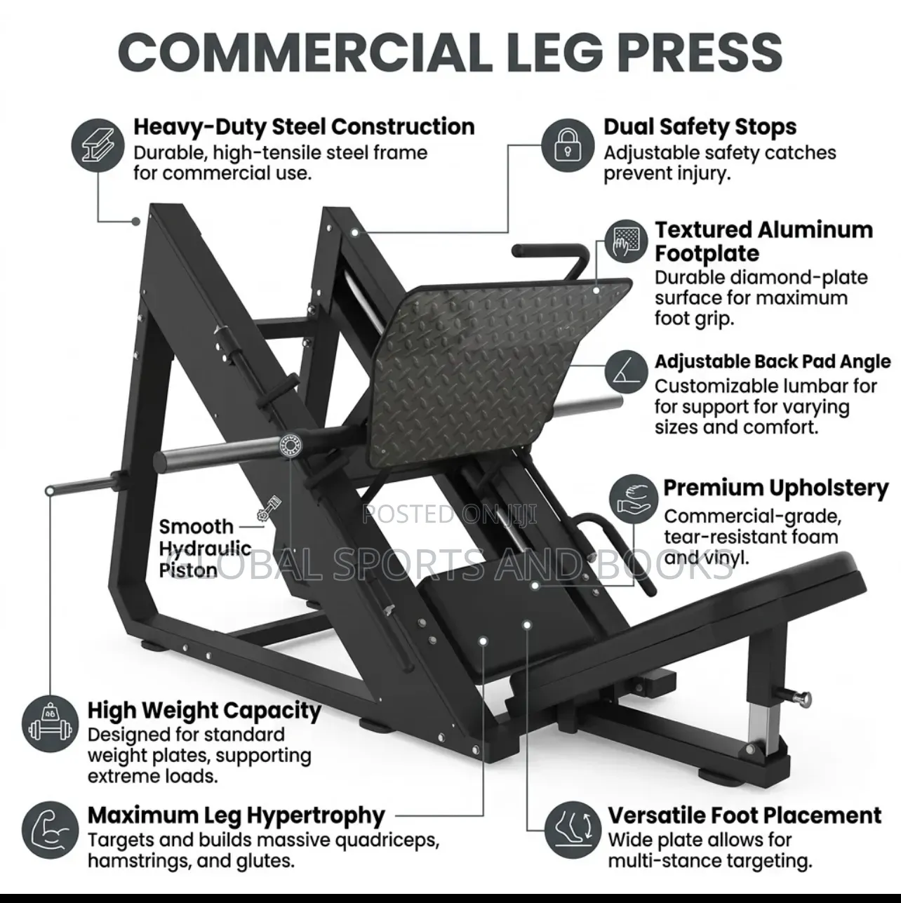 Commercial Leg Press
