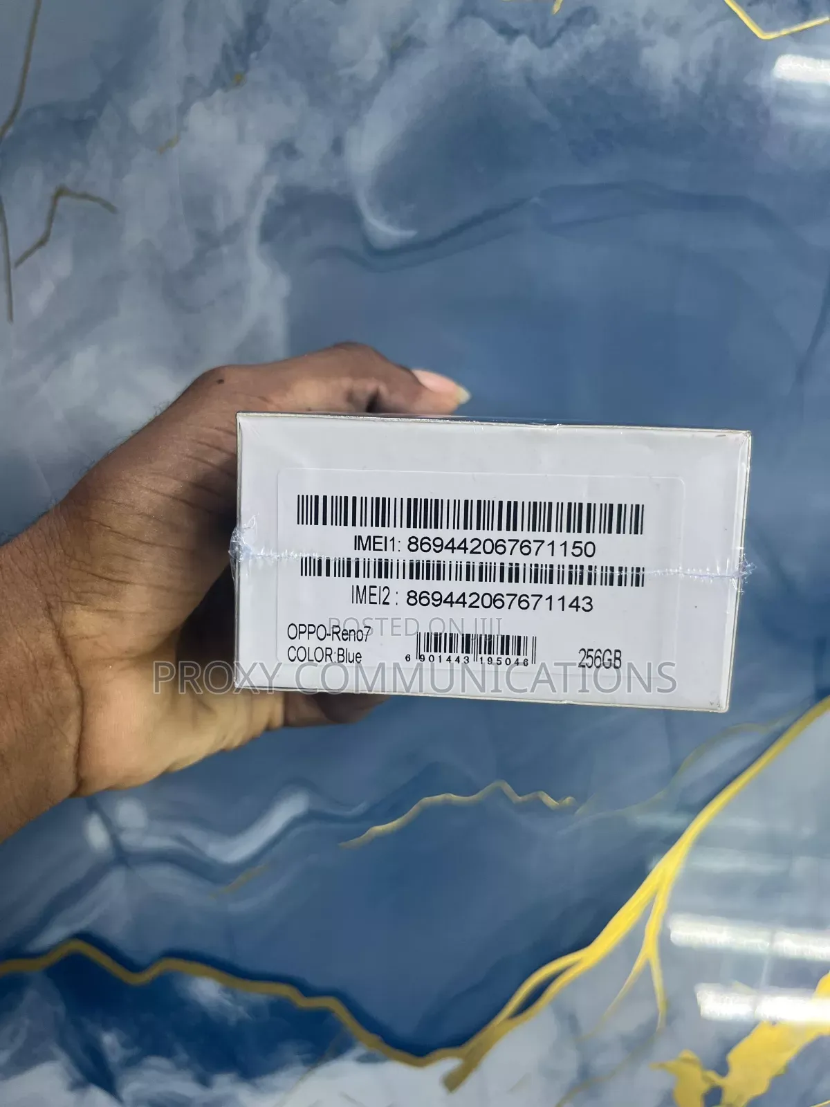 New Oppo Reno7 5G 256 GB Black