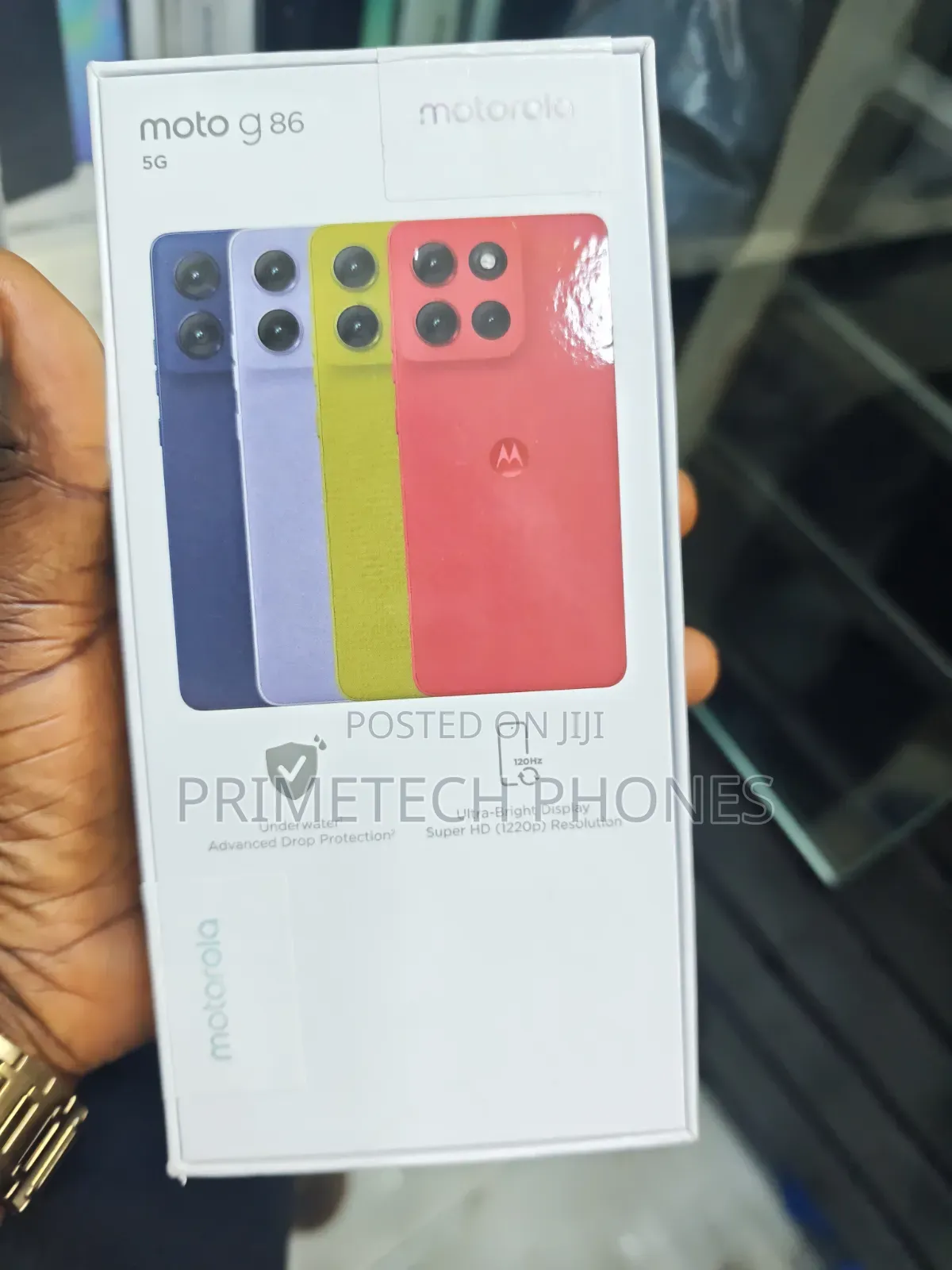 New Motorola Moto G86 5G 256 GB Red
