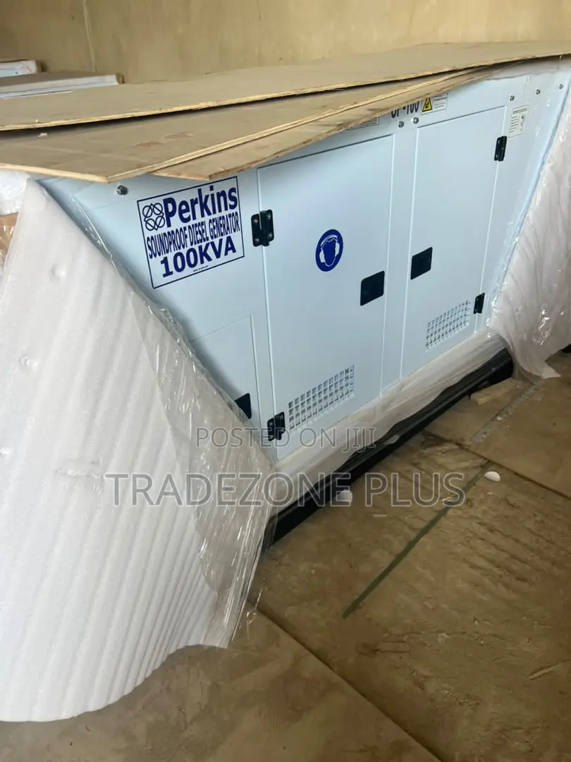 Commercial Perkins 100kVA Soundproof Genset