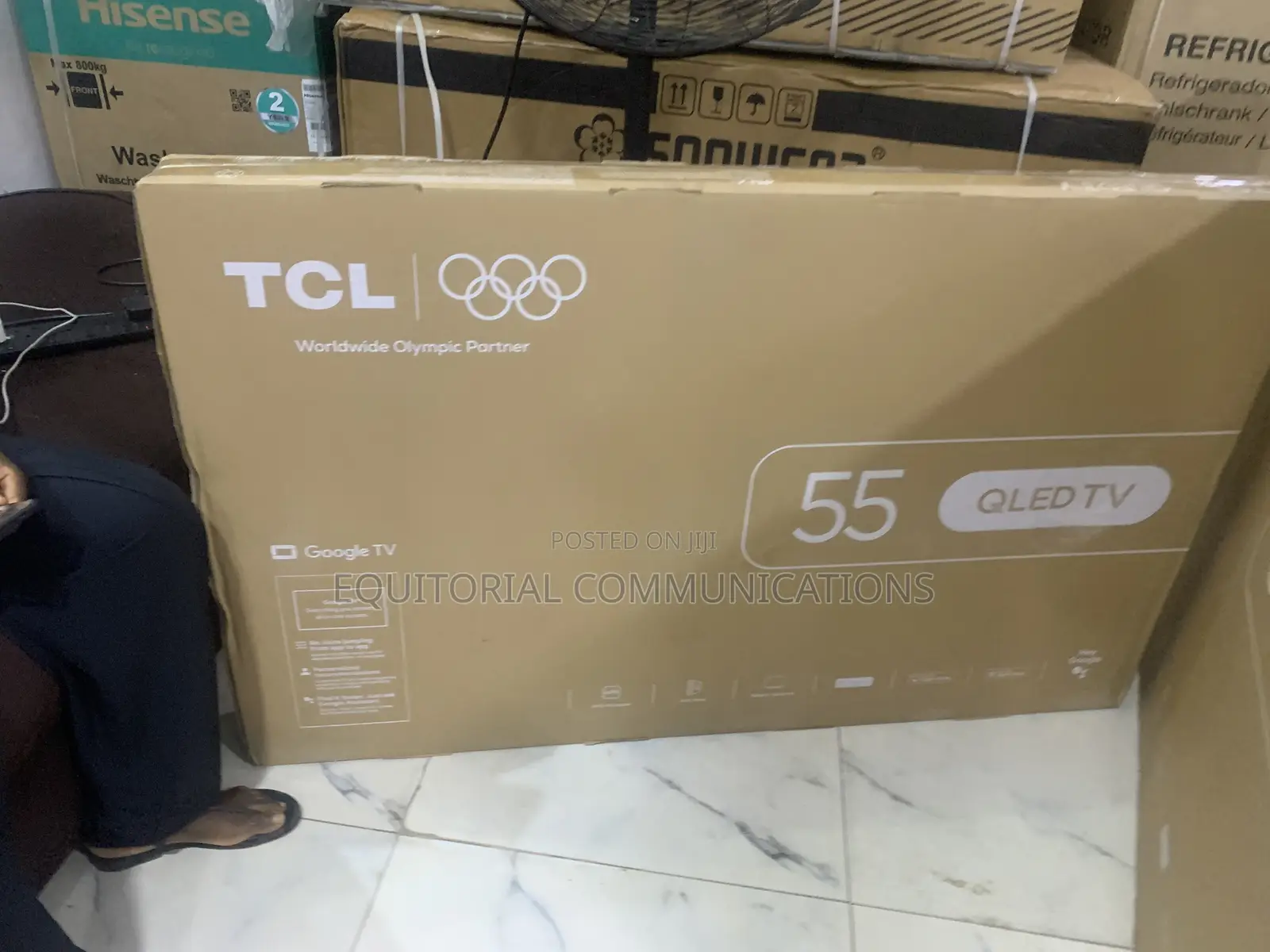 TCL 55T6D 55 Inch QLED Smart Television for Living Room