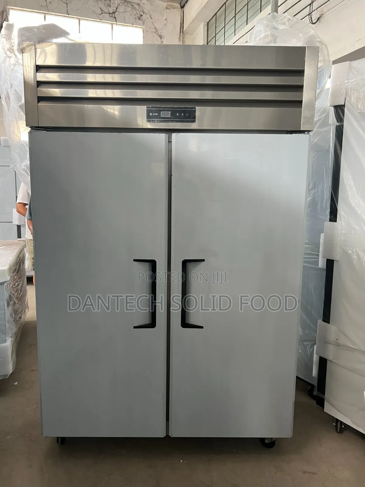 Double Door Stainless Fridge