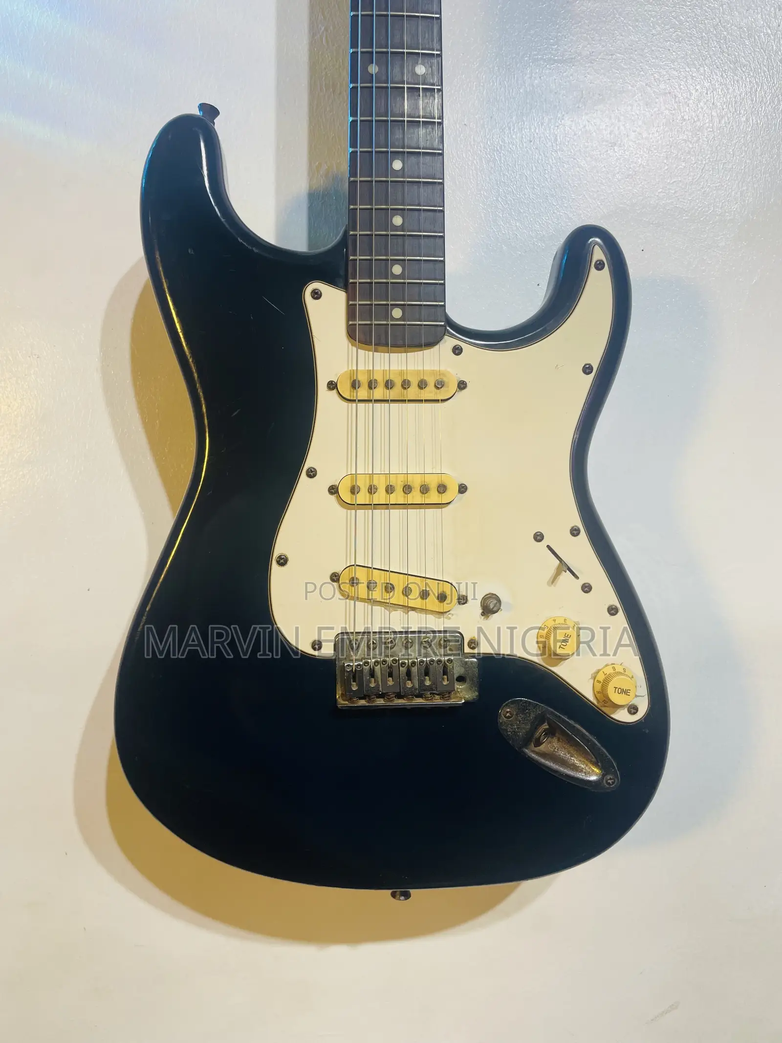 AJC Stratocaster-Style Electric Lead Guitar With Bag