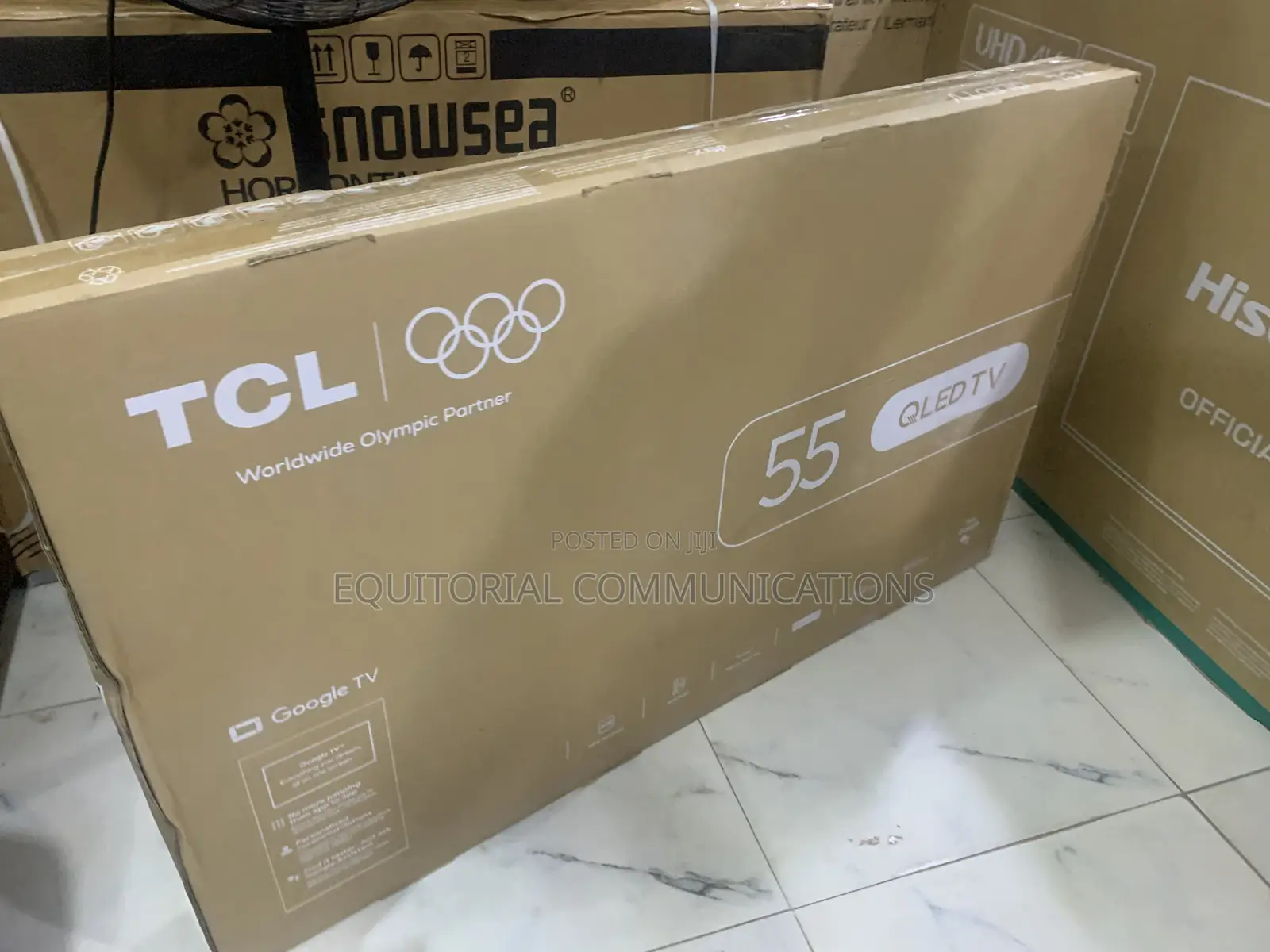 TCL 55T6D 55 Inch QLED Television With Smart TV Features