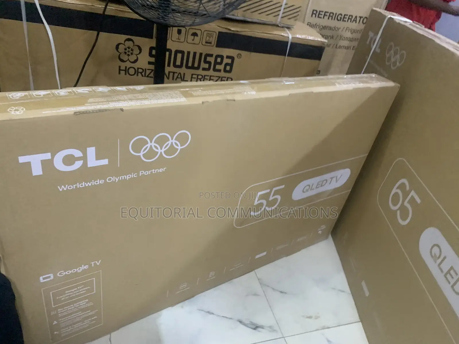 TCL 55T6D 55 Inch QLED Television With Smart TV Features