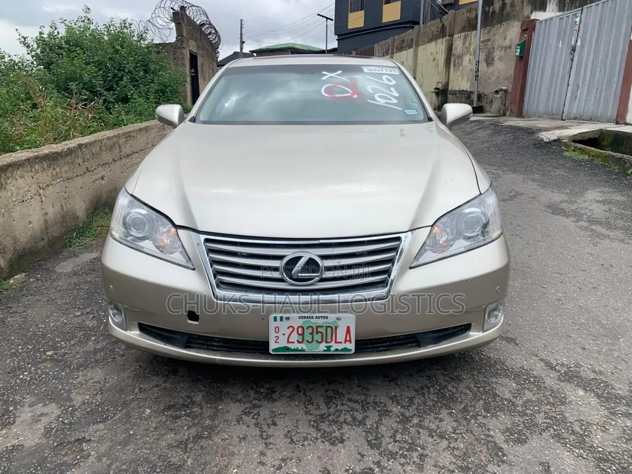 Lexus ES 350 2012 Gold