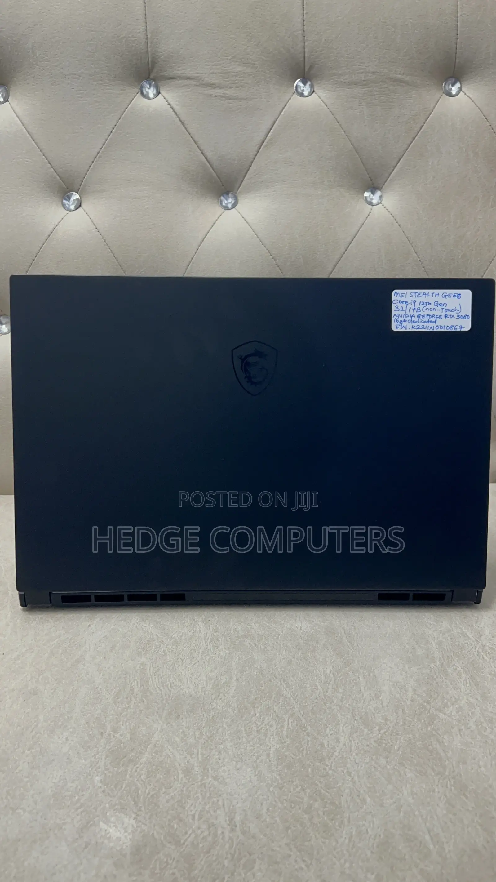 Laptop MSI GS66 Stealth 12UHS 32GB Intel Core i9 SSD 1T