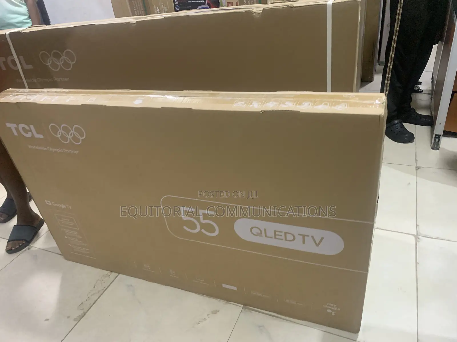TCL 55T6D 55 Inch QLED Smart TV for Modern Home Entertainment