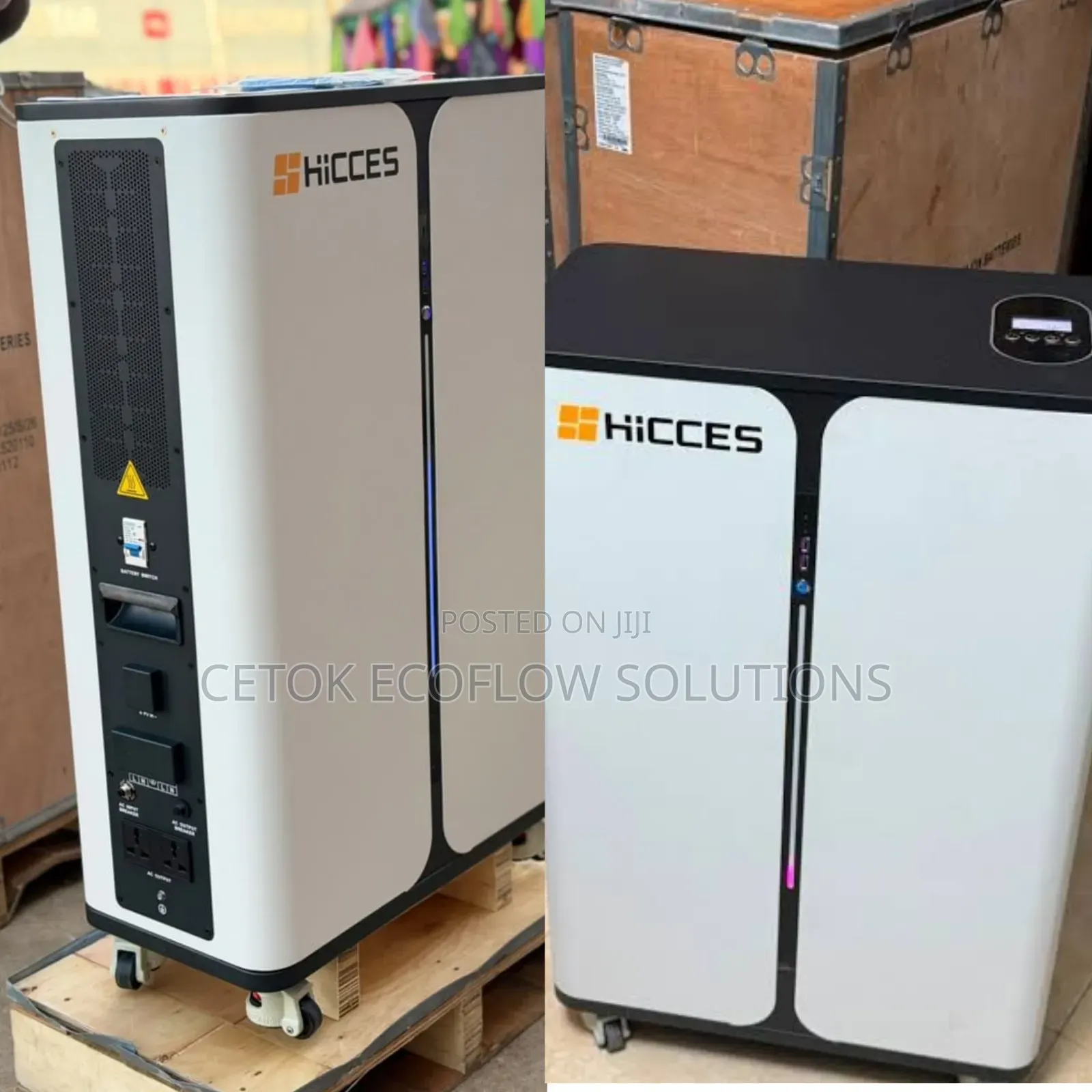 HiCCES 3kVA / 7kWh All-in-One Solar Generator Power Station
