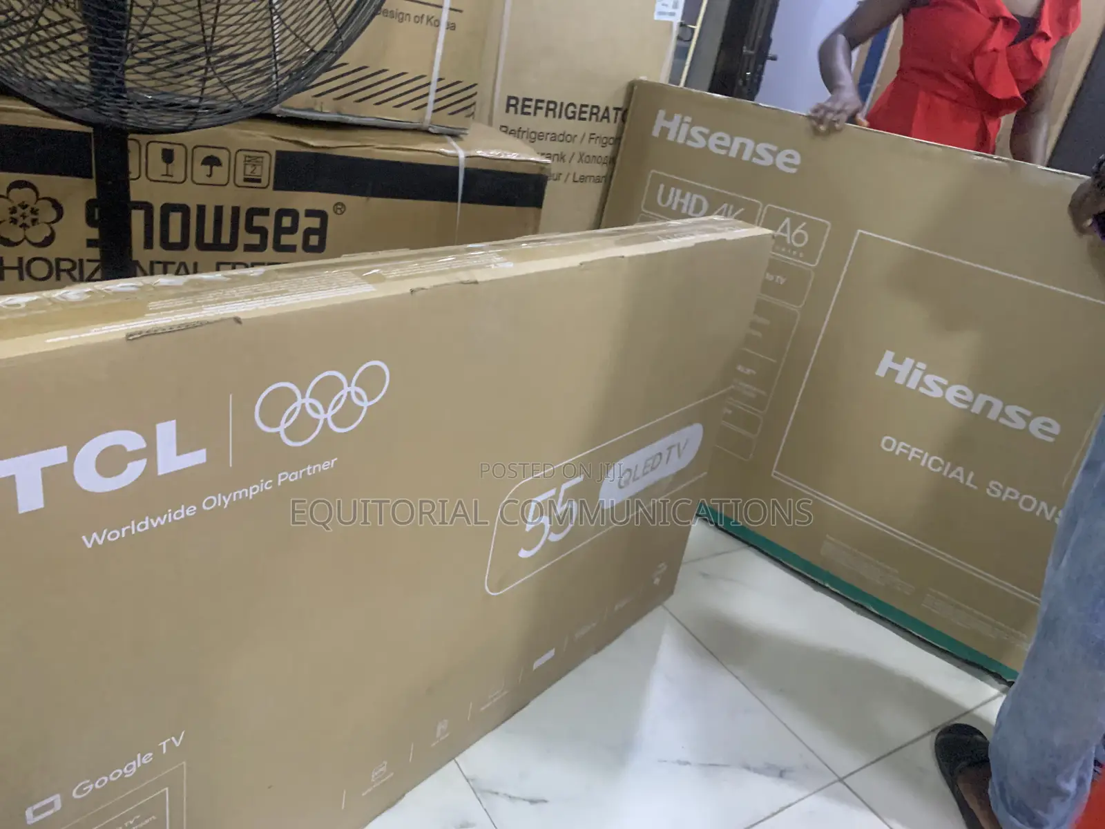 TCL 55T6D 55 Inch QLED Smart TV for Watching Movies Shows and Sports