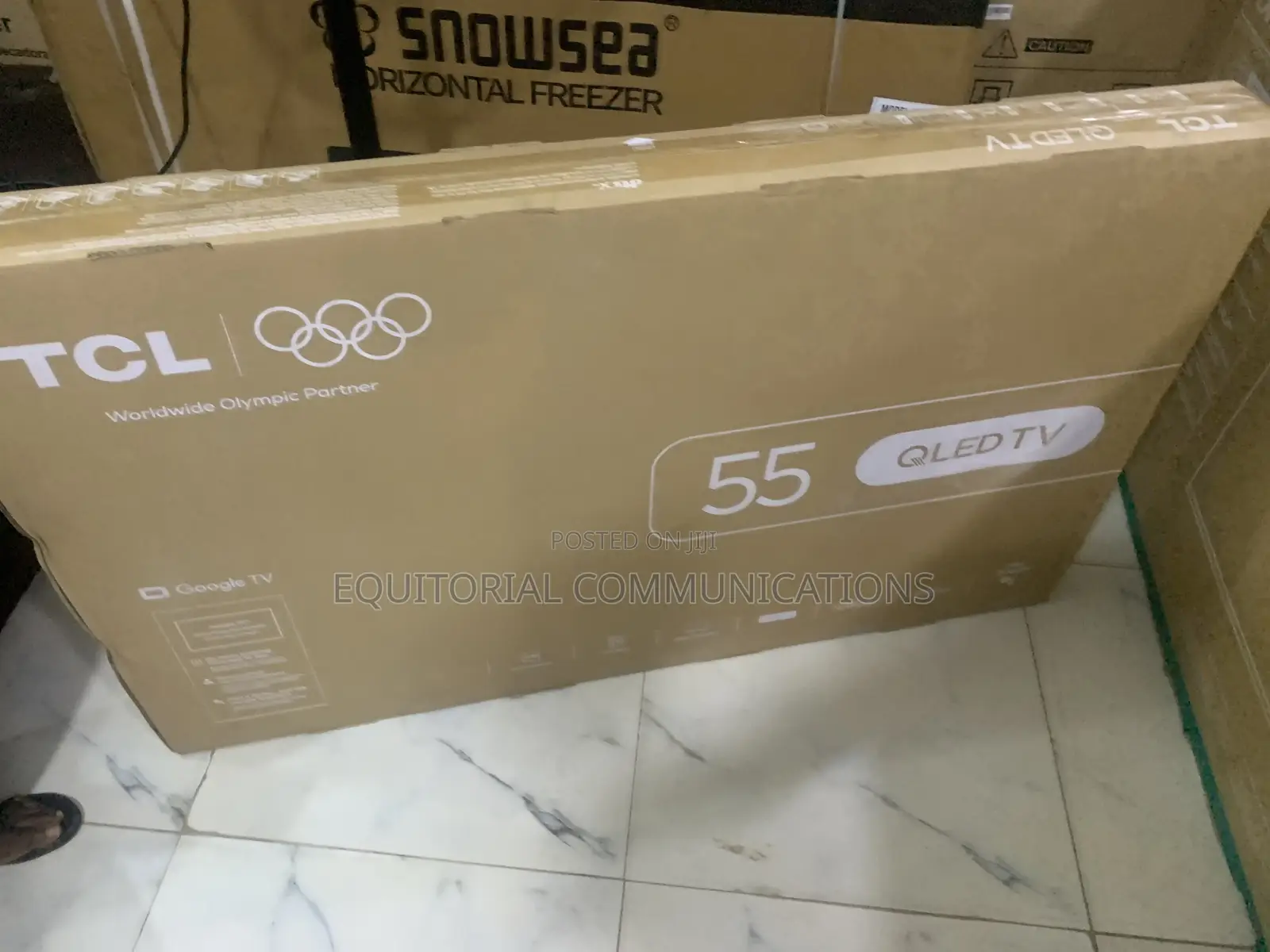 TCL 55T6D 55 Inch QLED Smart TV for Watching Movies Shows and Sports