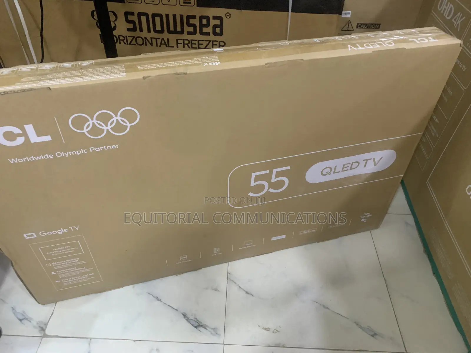 TCL 55T6D 55 Inch QLED Smart TV for Home Cinema and Entertainment