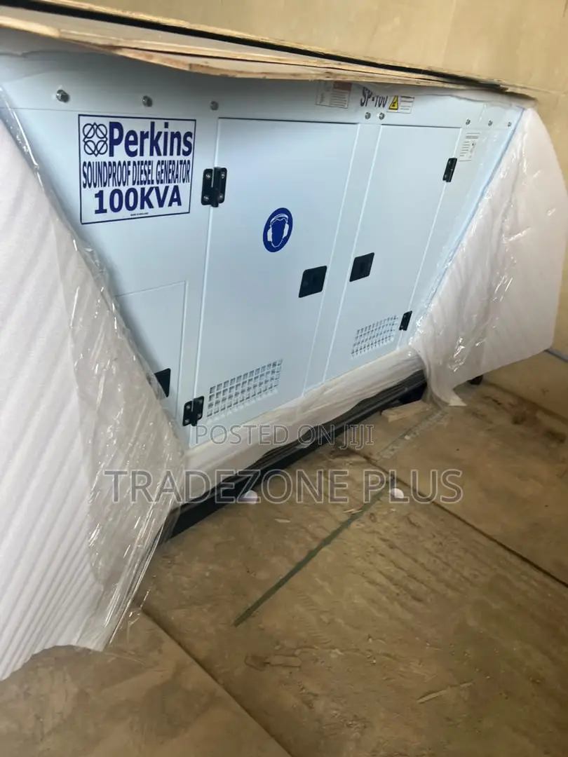 Long-Lasting Perkins 100kVA Soundproof Gen Set