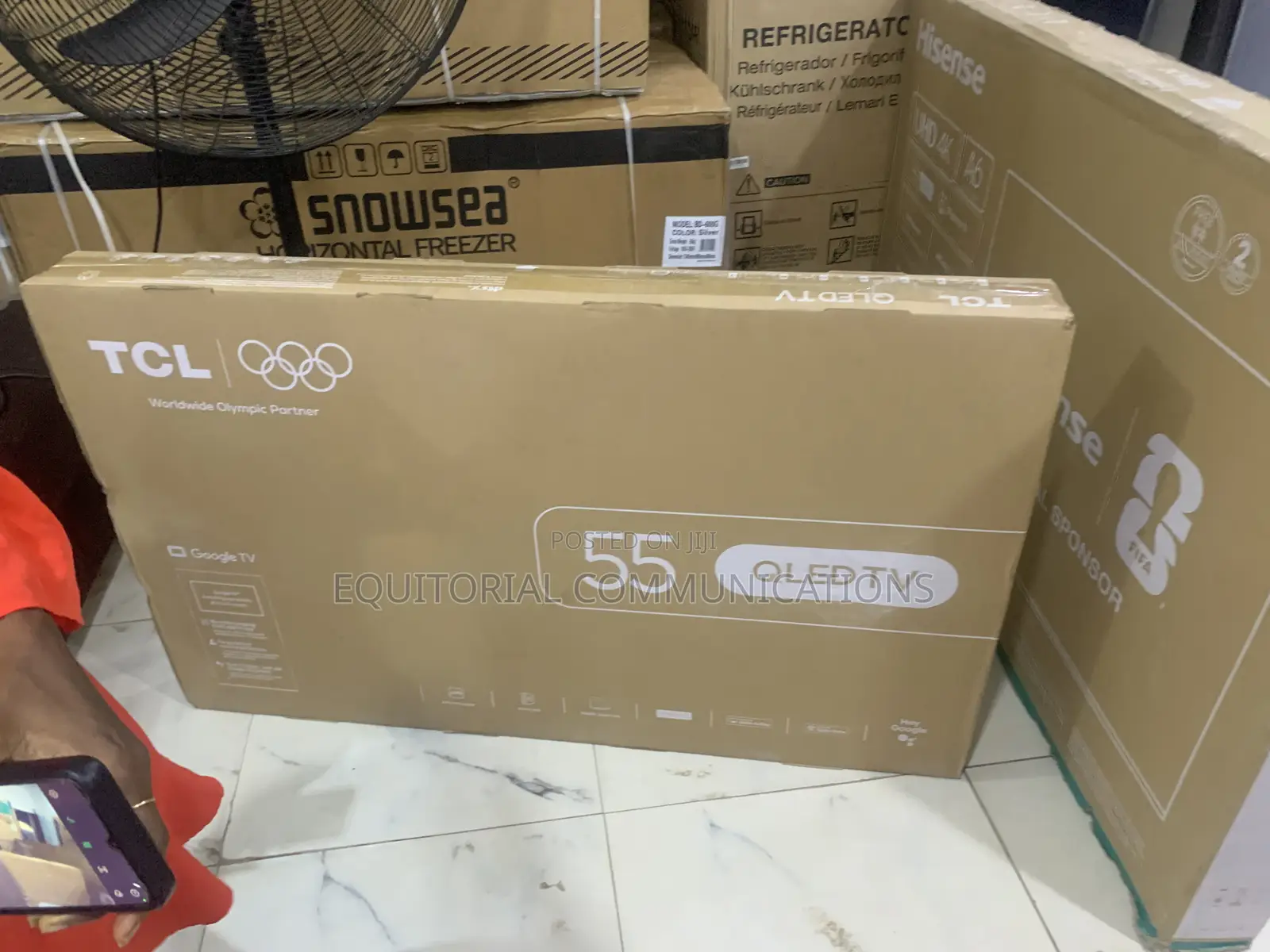 TCL 55T6D 55 Inch Smart Television With QLED Display Technology