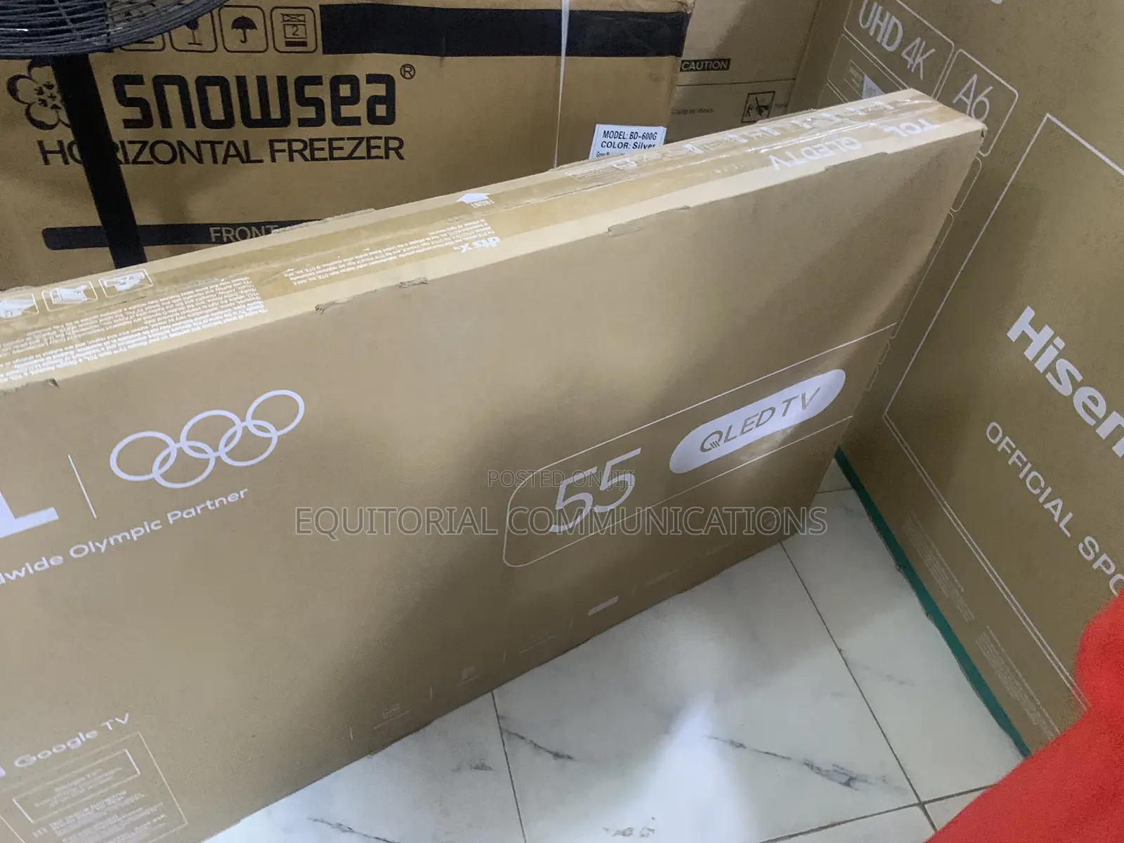 TCL 55T6D 55 Inch Smart Television With QLED Display Technology
