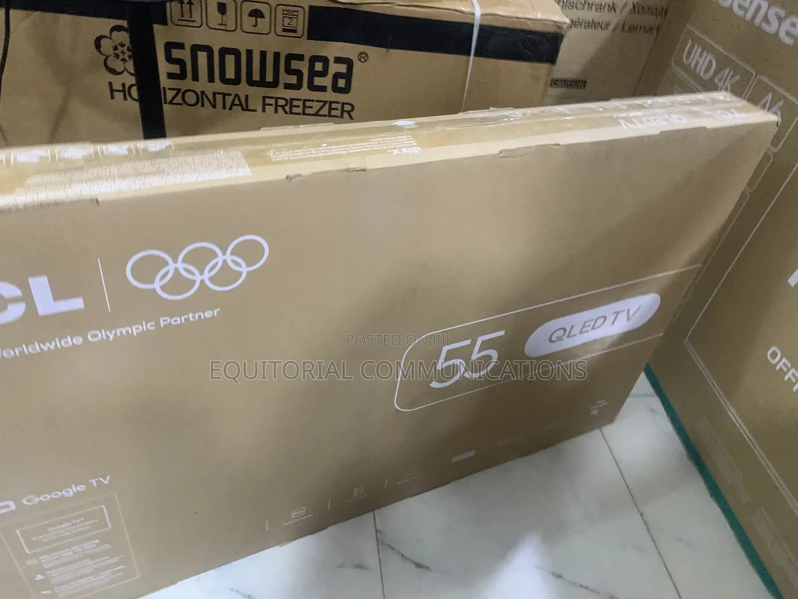 TCL 55T6D 55 Inch Smart Television With QLED Screen for Home Use