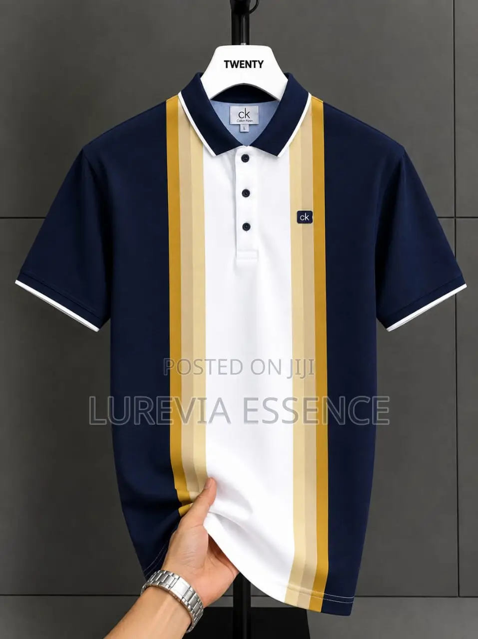 Striped Polo Shirt – Calvin Klein