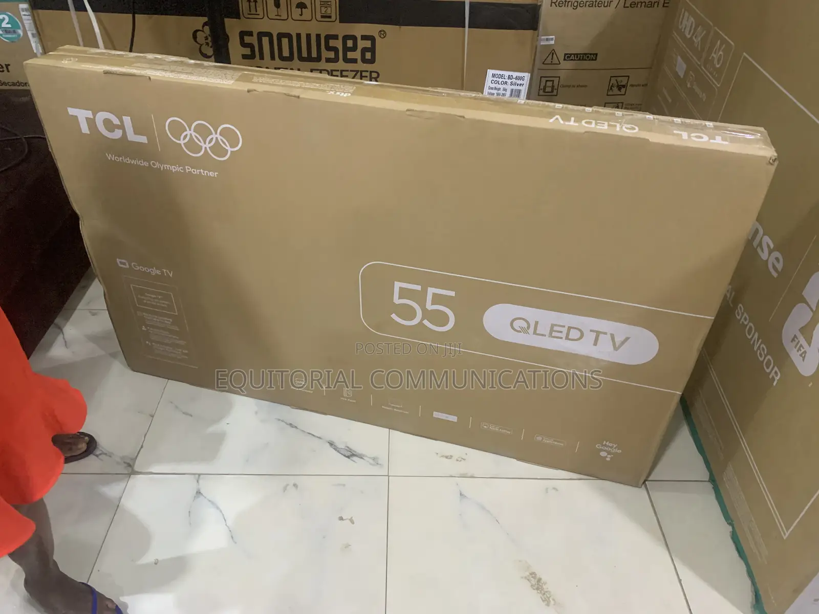 TCL 55T6D 55 Inch Smart QLED TV for Watching Movies and Television