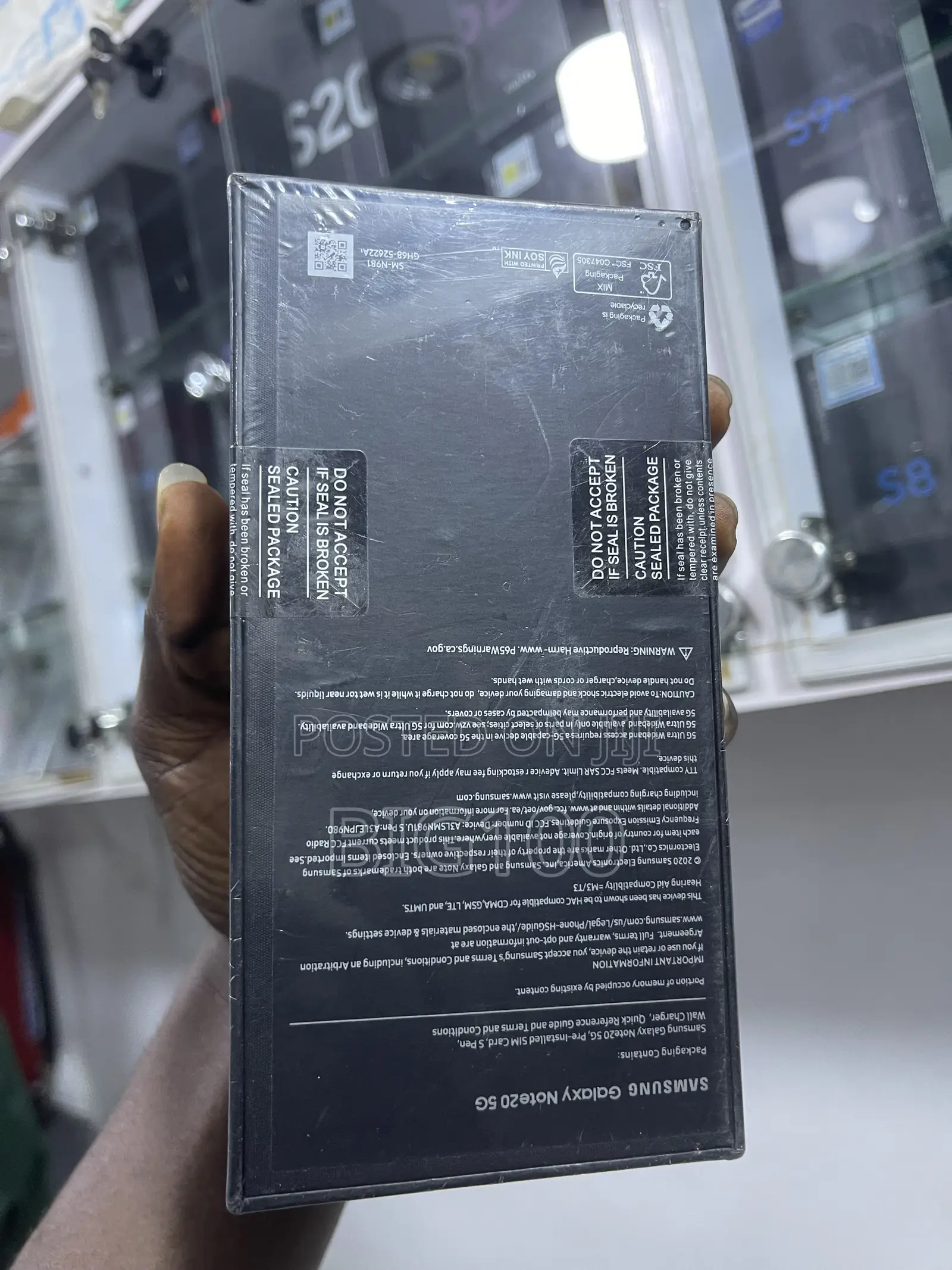 New Samsung Galaxy Note 20 5G 128 GB Black