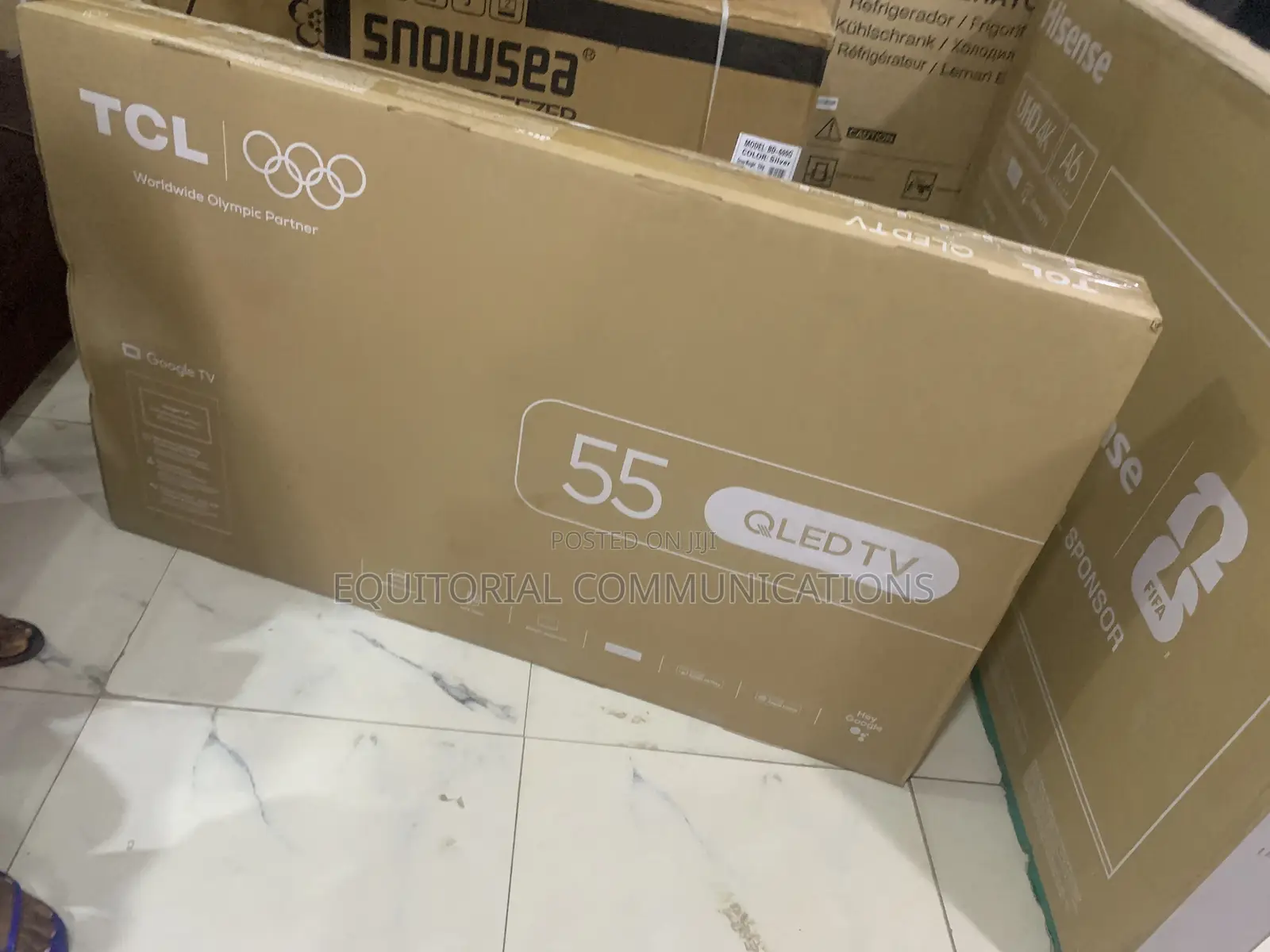 TCL 55T6D 55 Inch QLED Smart Television With Large Screen for Home Use