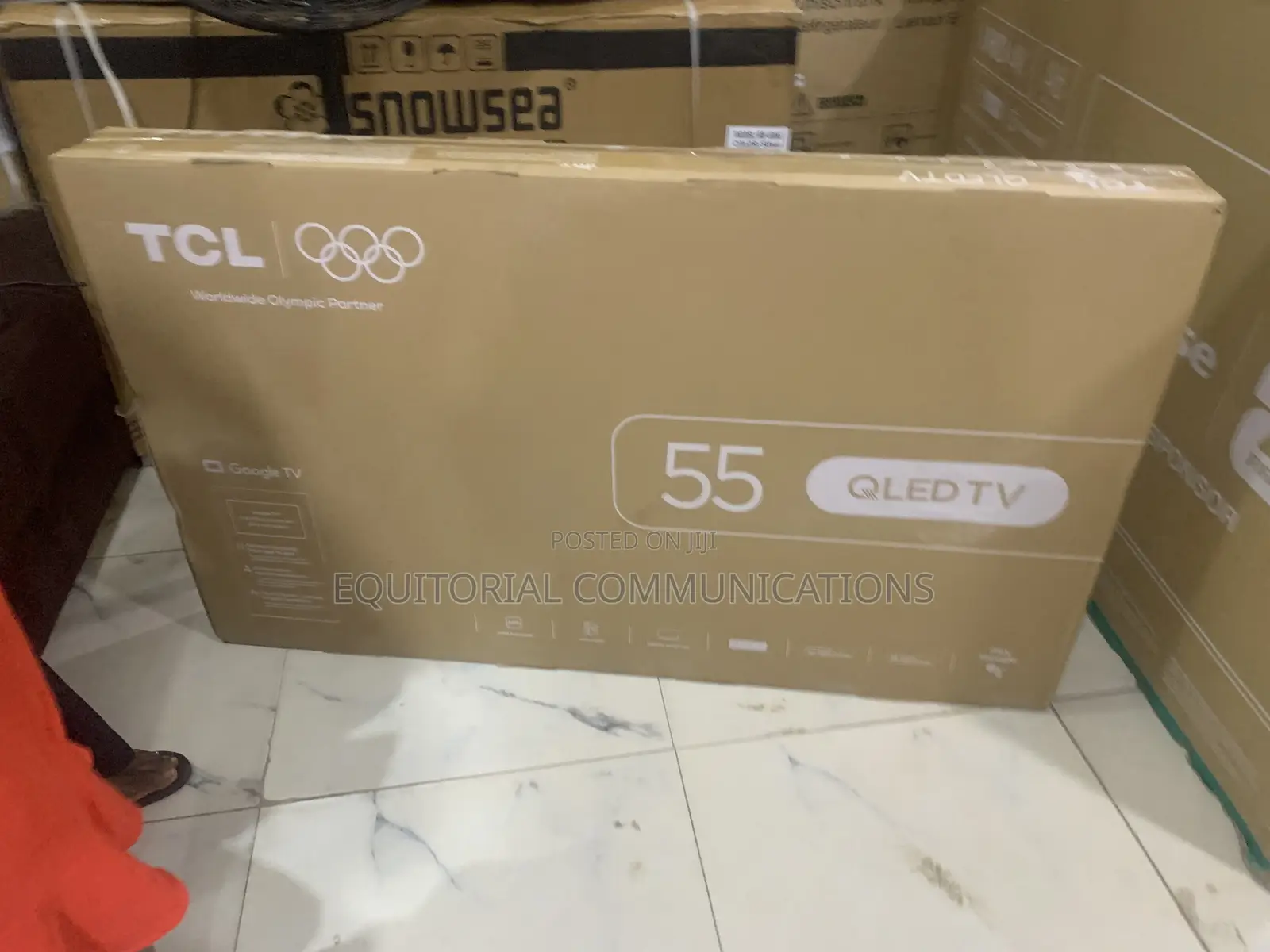 TCL 55T6D 55 Inch Smart QLED Television for Movies Shows Sports and Mo