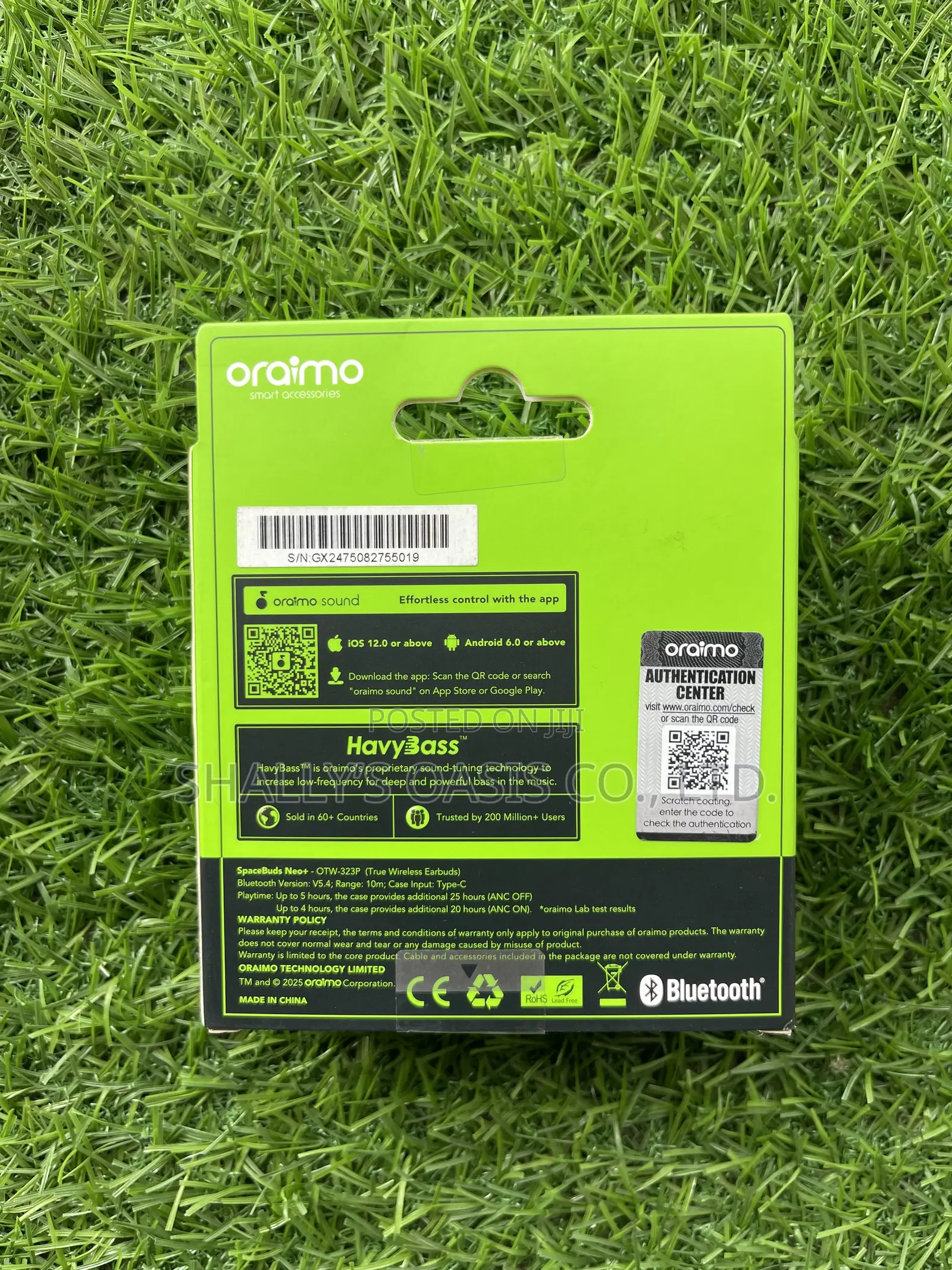Oraimo Spacebuds Neo+ – Deep Bass Earbuds | Brand New | Premium Sound