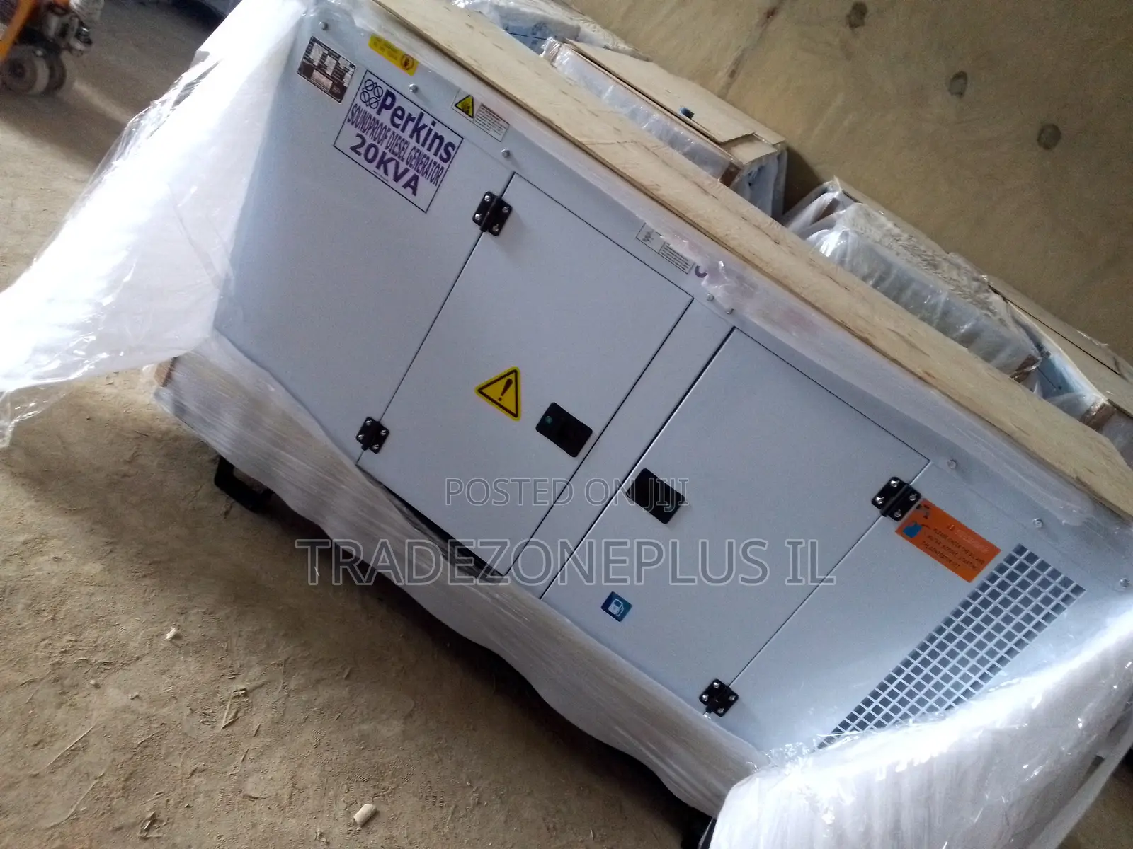 Perkins 20KVA Enclosed Genset Ready for Use