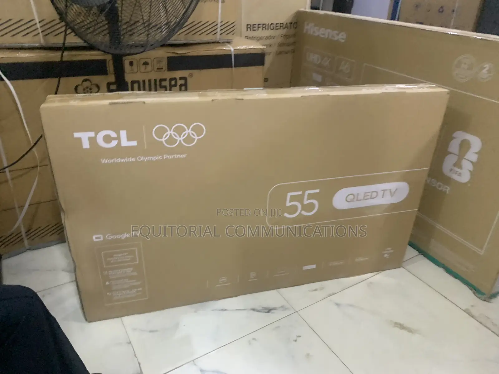 TCL 55T6D 55 Inch Smart QLED TV With Ultra HD Display
