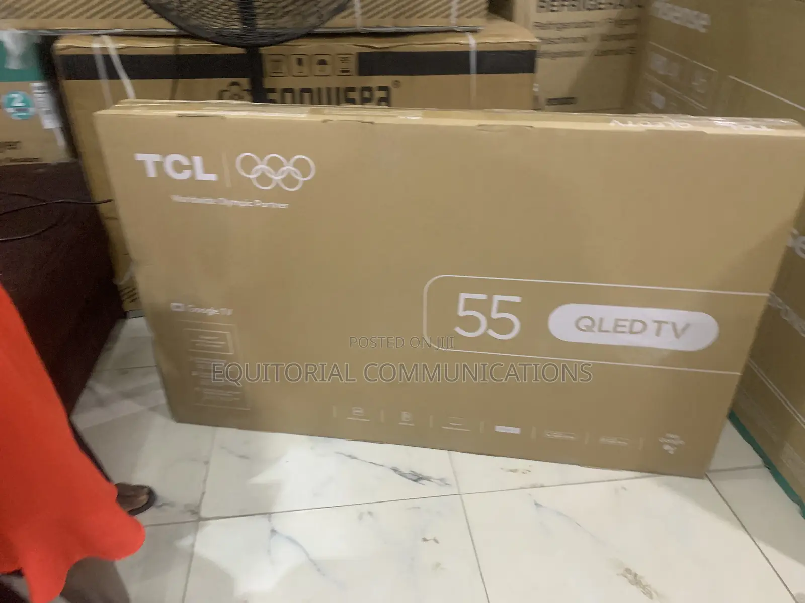 TCL 55T6D 55 Inch Smart QLED TV With Ultra HD Display