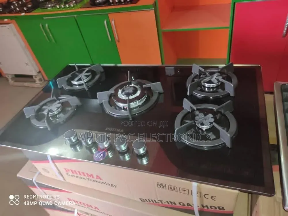 New Phiima Automatic Cooker 5 Gas Cabinet Burner Fast Cooking > 5 Yrs