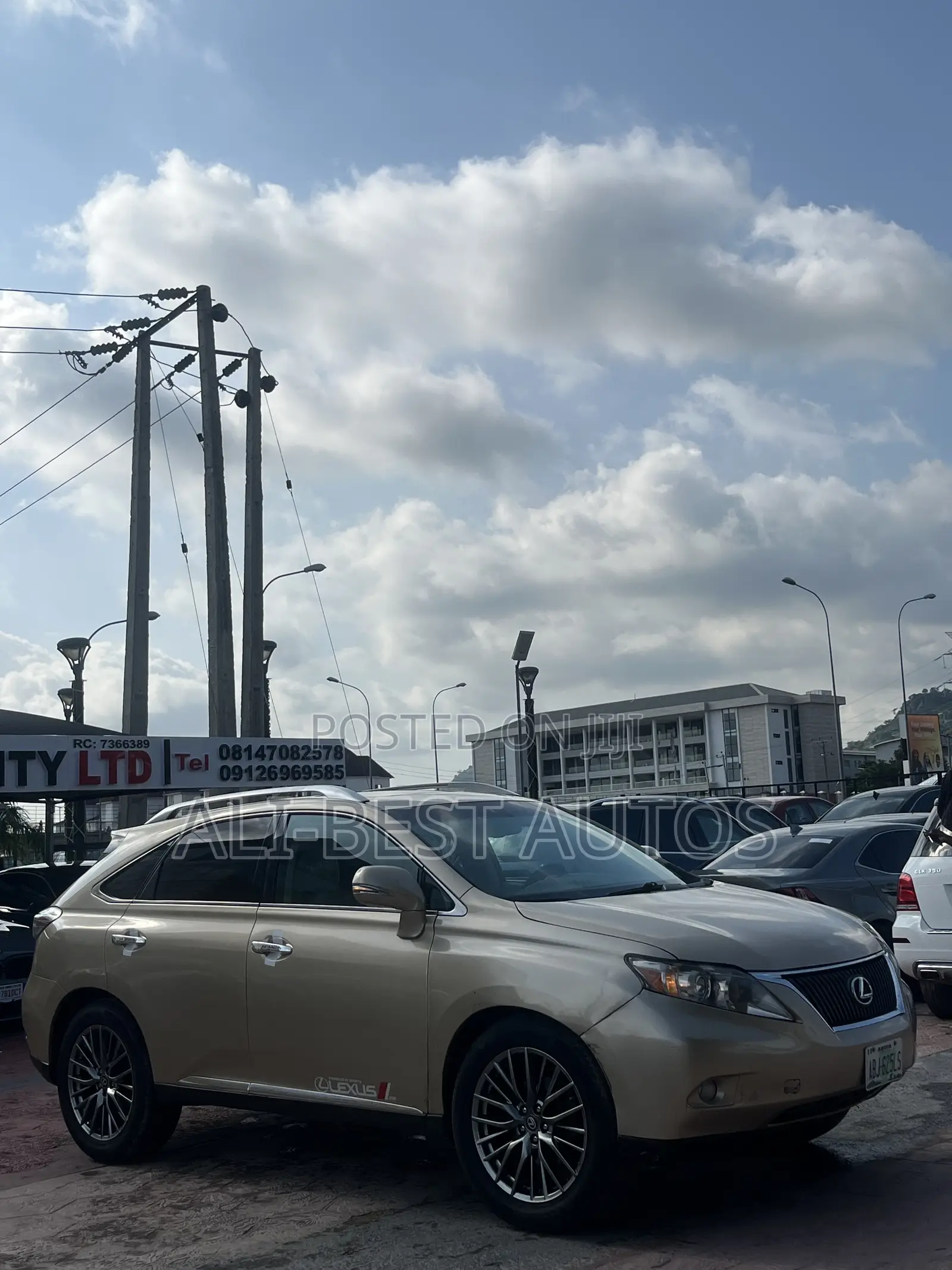 Lexus RX 2010 Gold