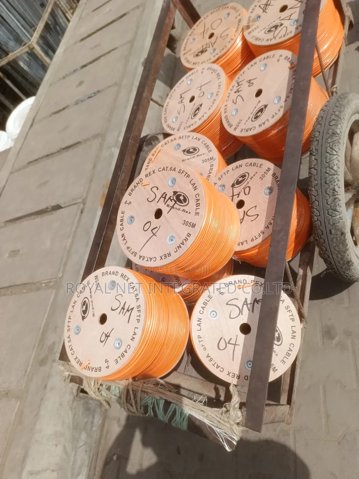 Cat6a SFTP Cable Network Cable 305m
