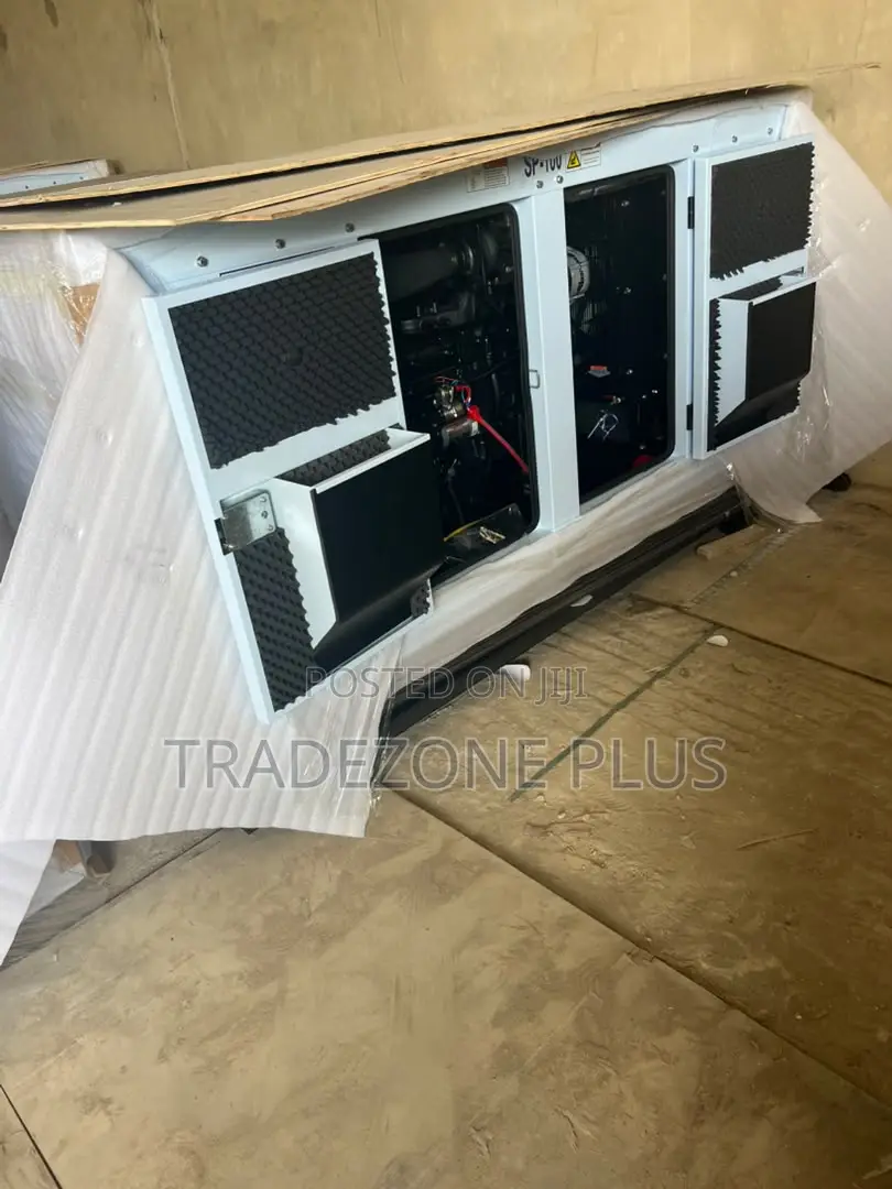 High-Output Perkins 100kVA Silent Genset