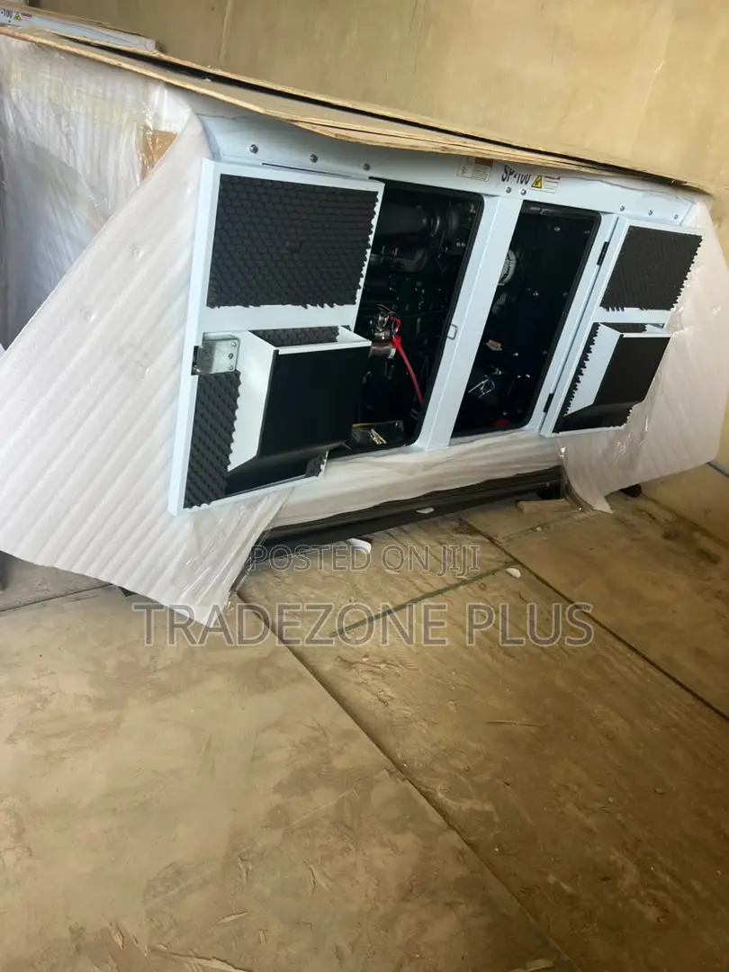 Perkins 100kVA Soundproof Generator — Ready for Use
