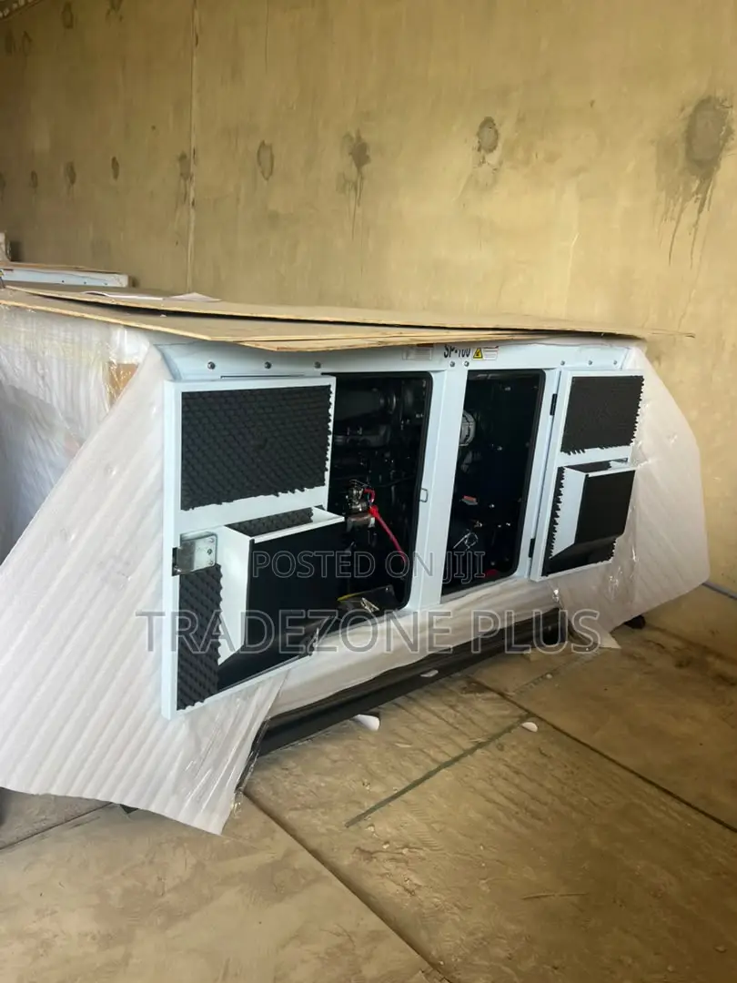 Perkins 100kVA Soundproof Generator — Ready for Use