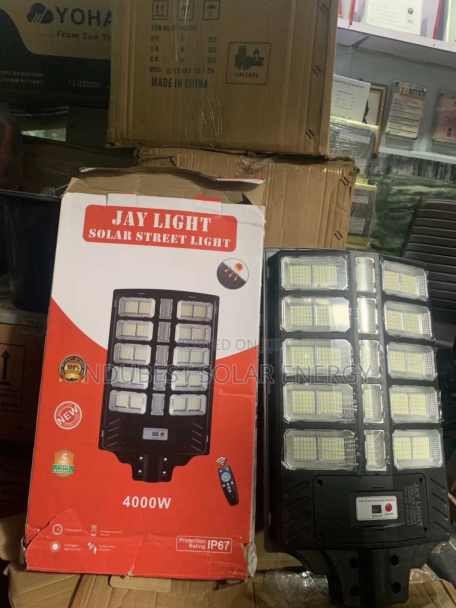 4000w All in One Solar Street Light