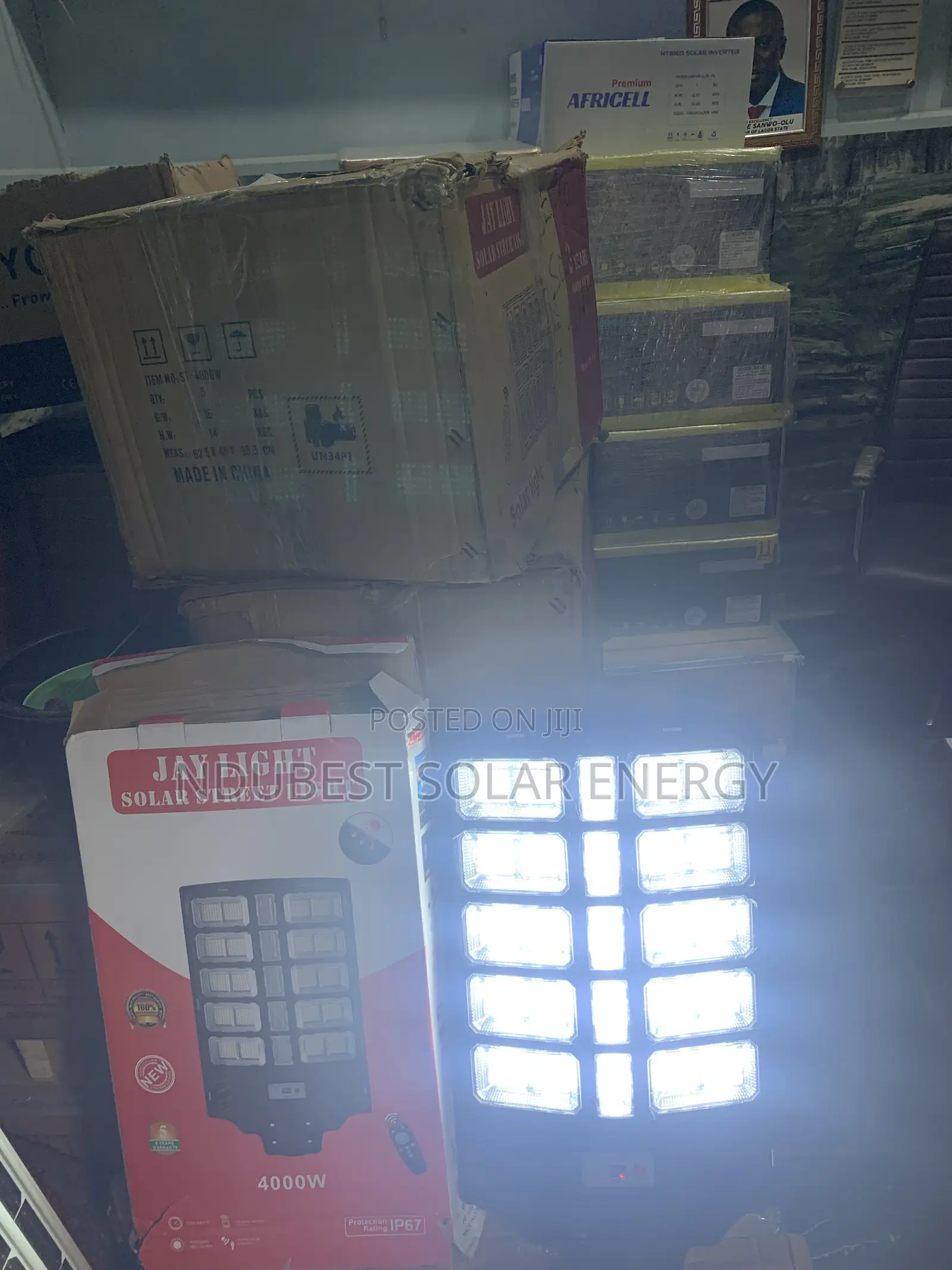 4000w All in One Solar Street Light