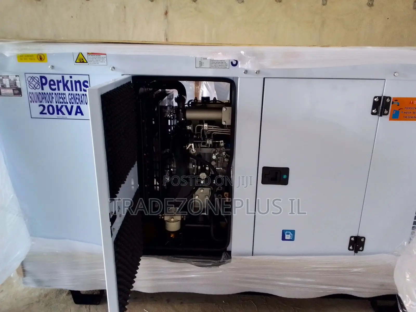 Quiet 20KVA Perkins Genset for Reliable Backup Power
