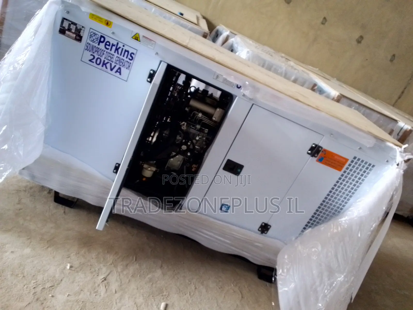 Perkins 20KVA Diesel Set With Noise Control Enclosure