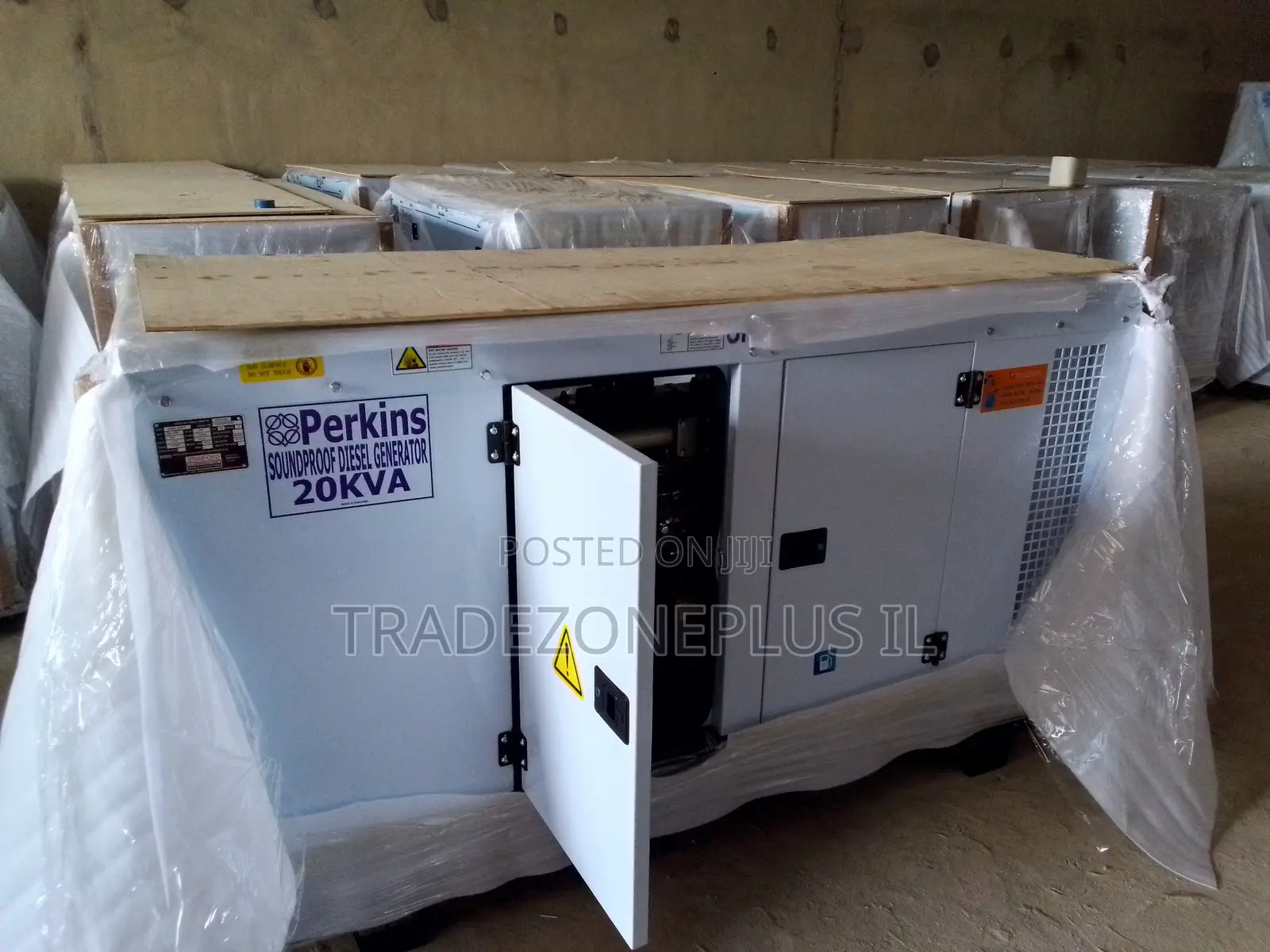 Perkins 20KVA Diesel Set With Noise Control Enclosure