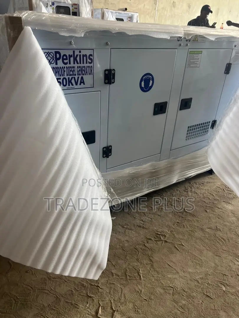 Heavy Duty Perkins 50kVA Silent Genset