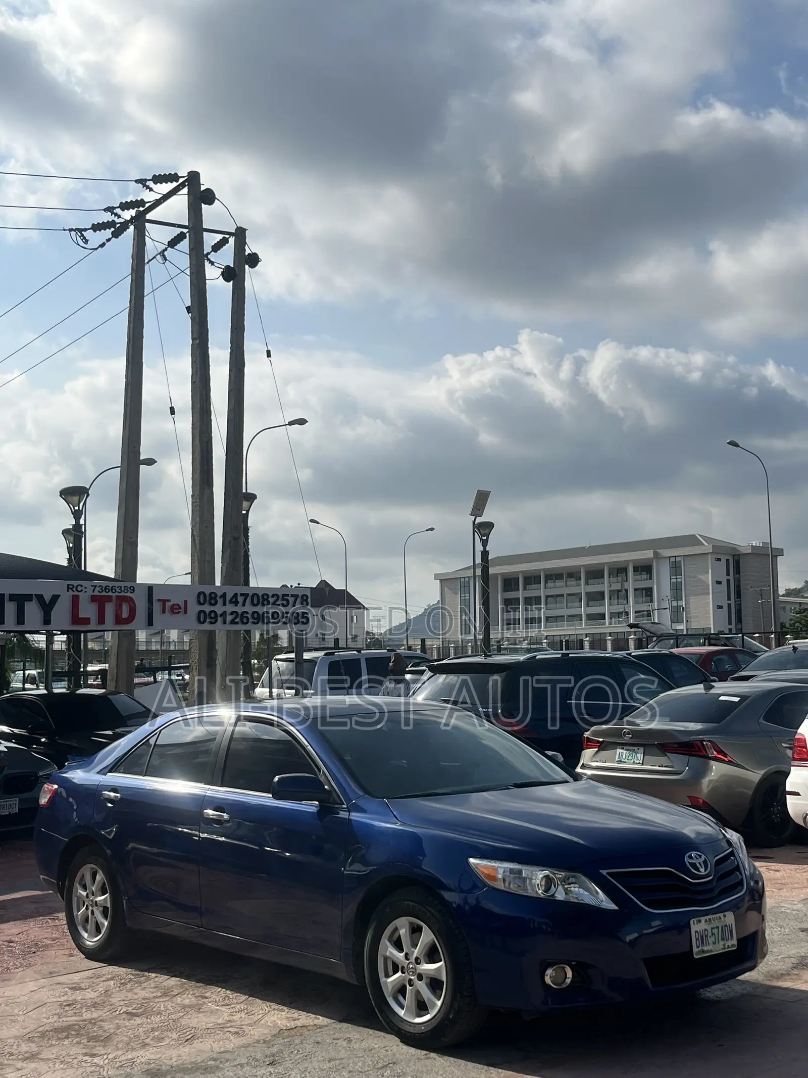 Toyota Camry 2010 Blue