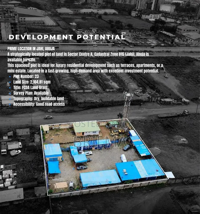 2100 SQM Land in Jahi for Sale