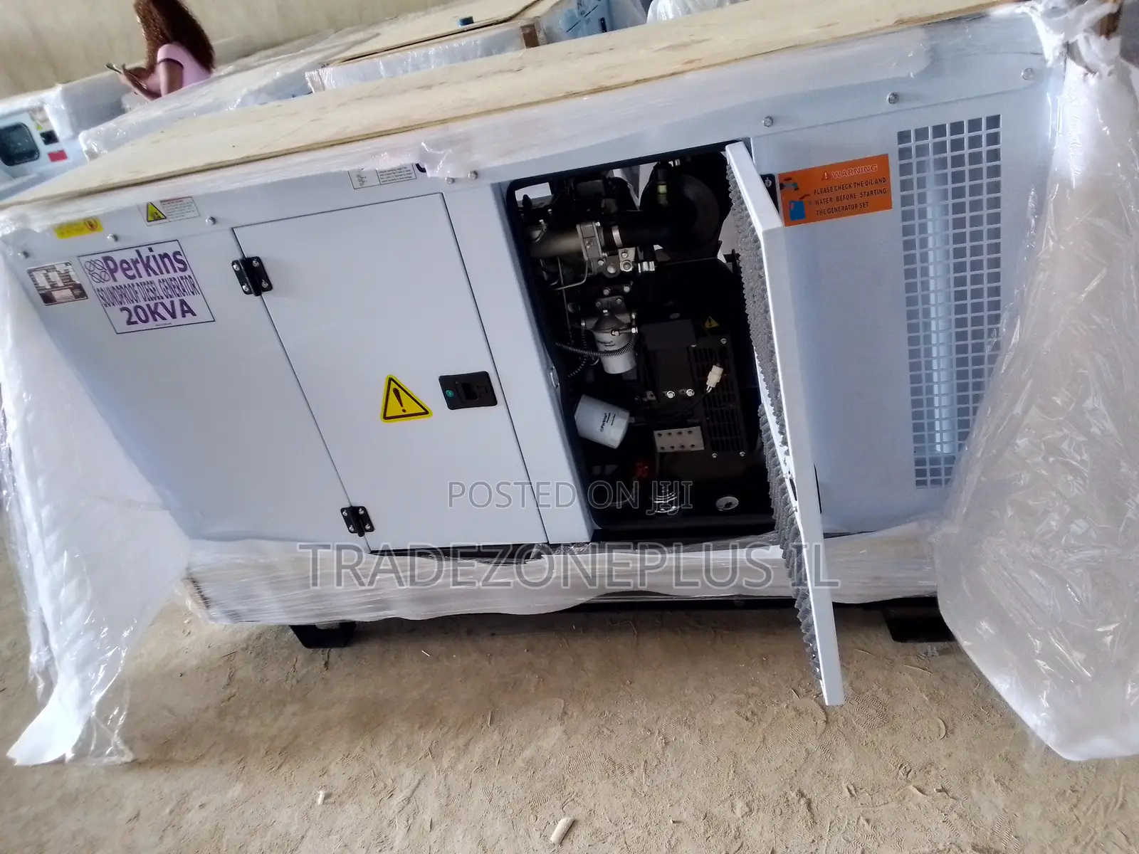 20KVA Perkins Generator With Protective Canopy